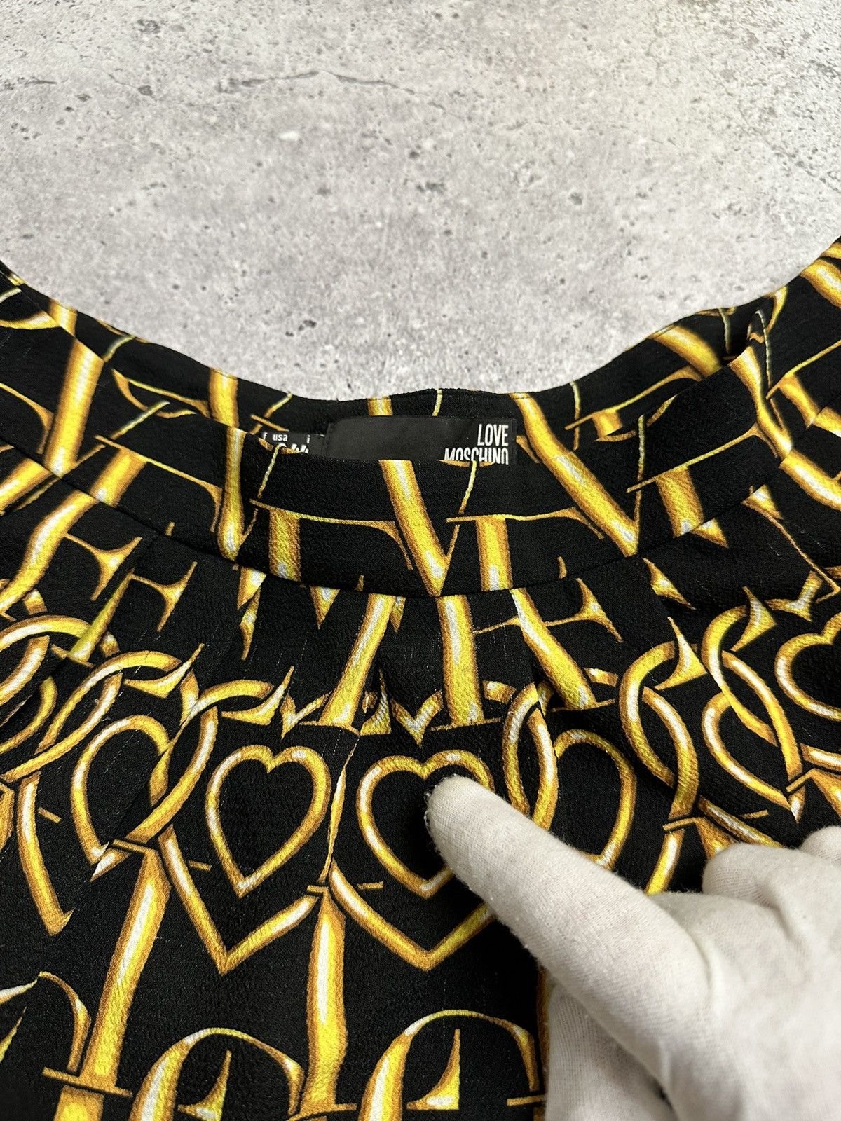 Love Moschino Love Moschino Full All Print Barocco Skirt Women’s Size Us 8 Size 30" / US 8 / IT 44 - 9 Thumbnail