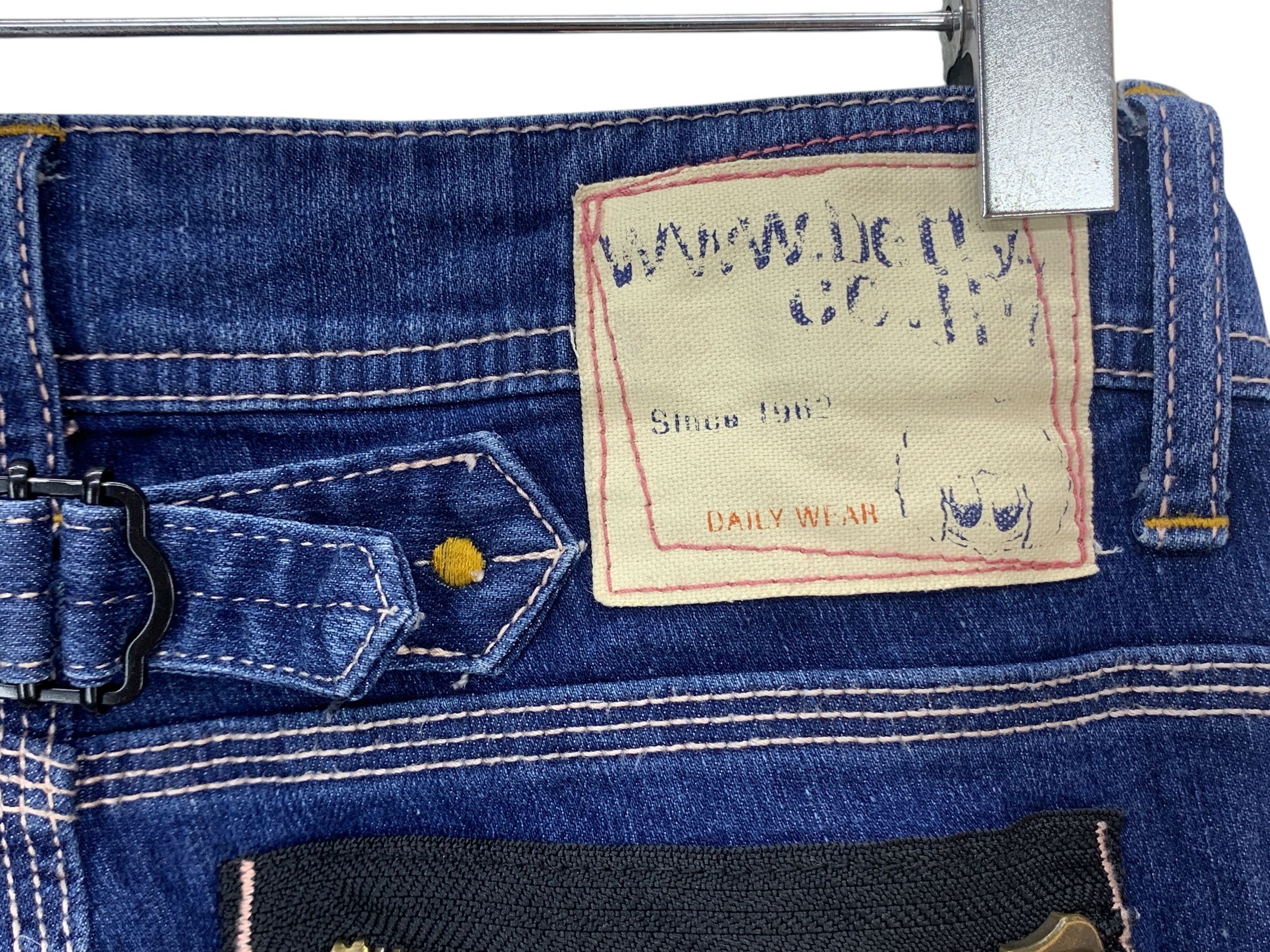 Japanese Brand Betty Smith Buckle Back Pants Japanese Brand Jeans Size 25" / US 0 / IT 36 - 9 Thumbnail