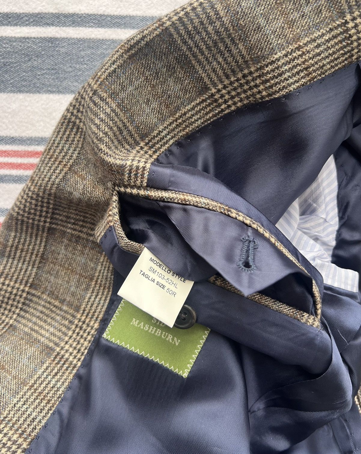 Sid Mashburn Sid Mashburn Virgil No. 2 Wool Jacket Size 40R - 6 Thumbnail