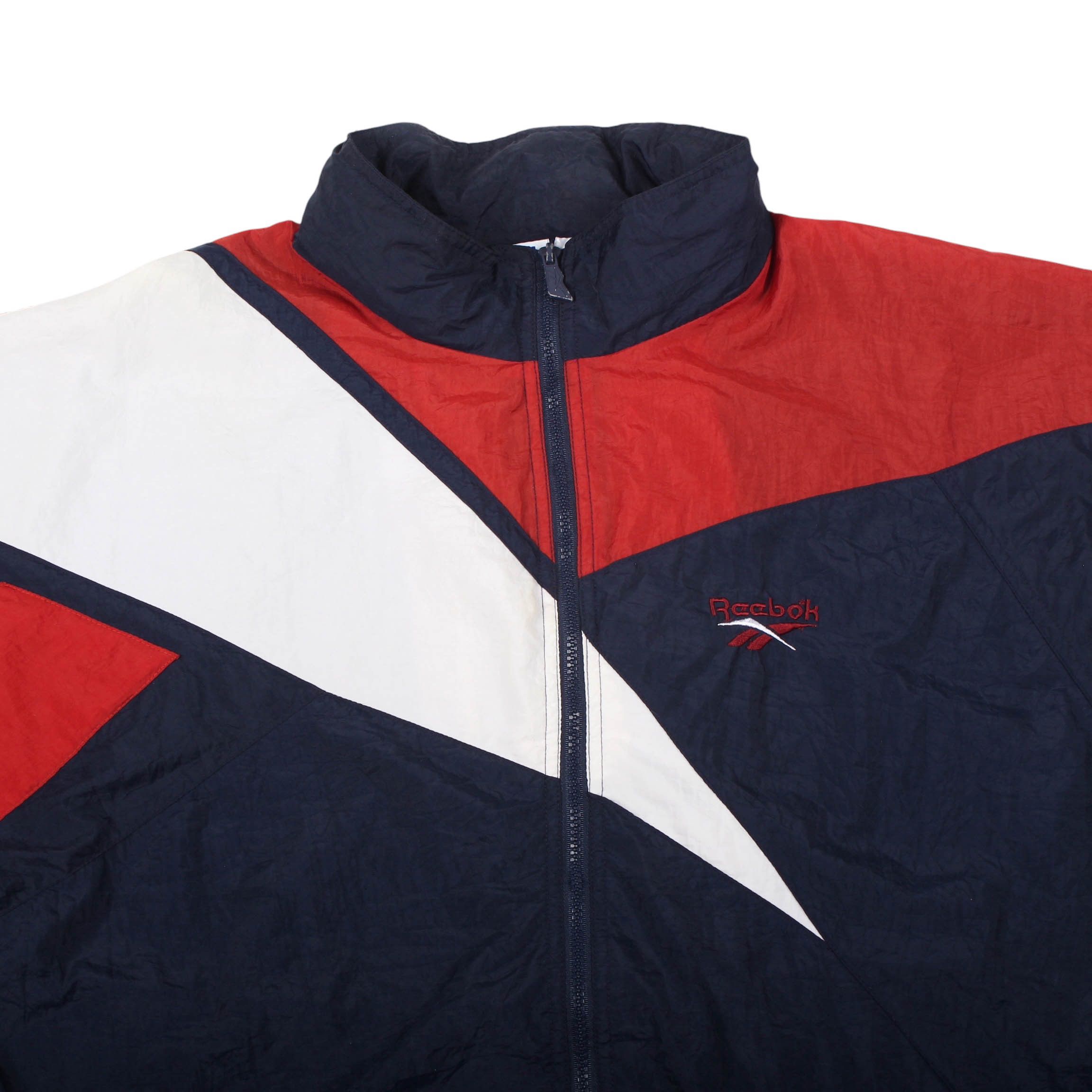 Reebok Reebok Windbreaker Jacket 90s Size US L / EU 52-54 / 3 - 3 Thumbnail