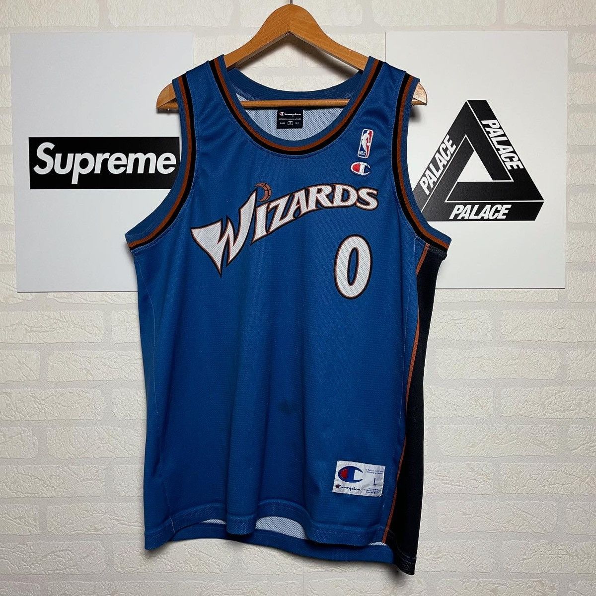 Champion × NBA × Vintage Arenas 0 Washington Wizards Vintage NBA Jersey Champion Size US L / EU 52-54 / 3 - 1 Thumbnail