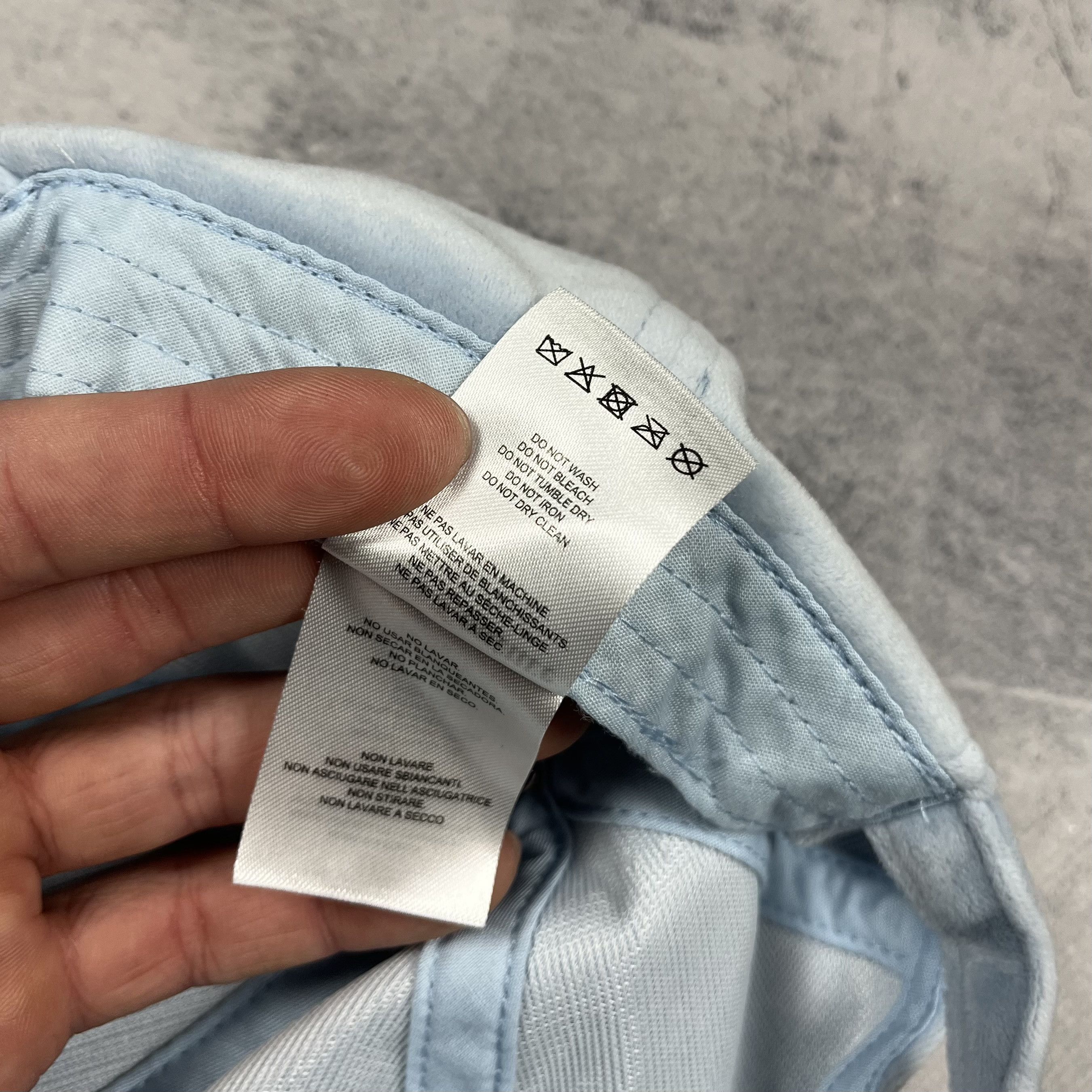 Juicy Couture Juicy Couture Baby Blue Y2K Velour Baseball Cap Size ONE SIZE - 8 Thumbnail