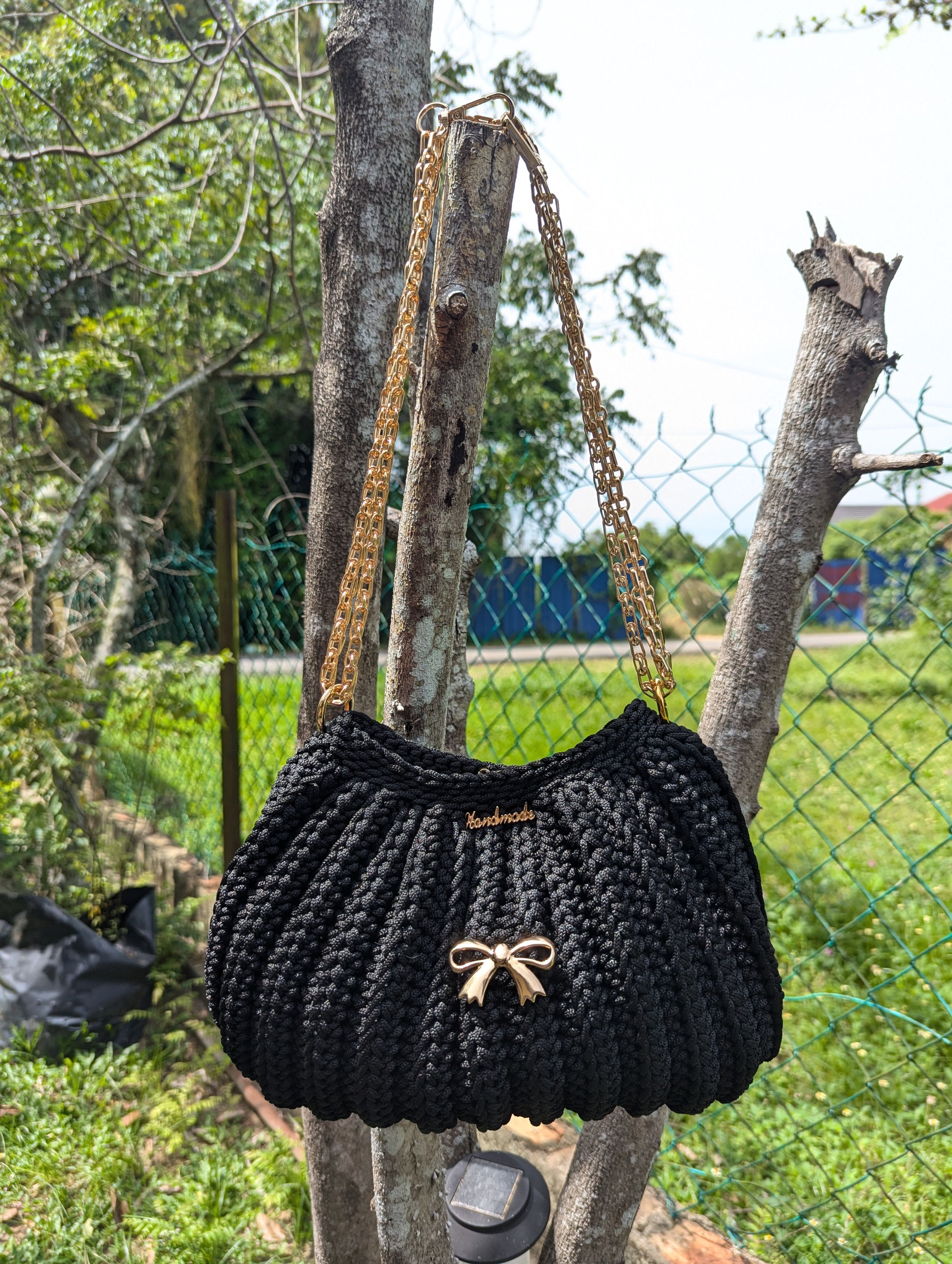 Shoulder Bag Crochet Hand Made
