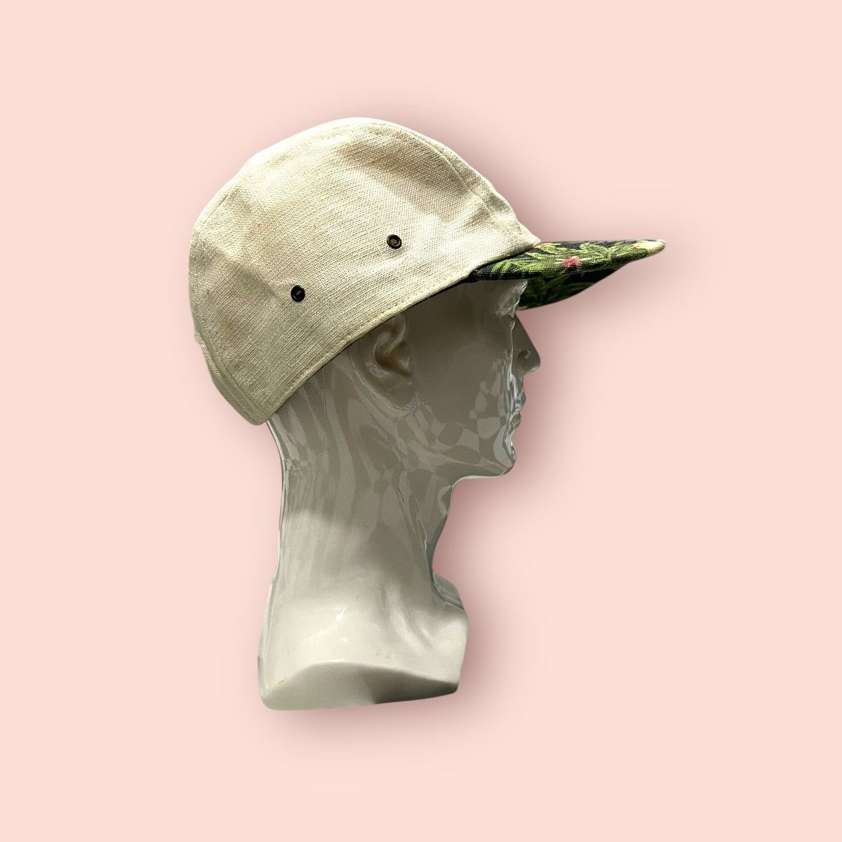 Japanese Brand × Vintage VINTAGE SMIR NASLI FLORAL VISOR 5 PANEL SNAPBACK HAT Size ONE SIZE - 17 Thumbnail