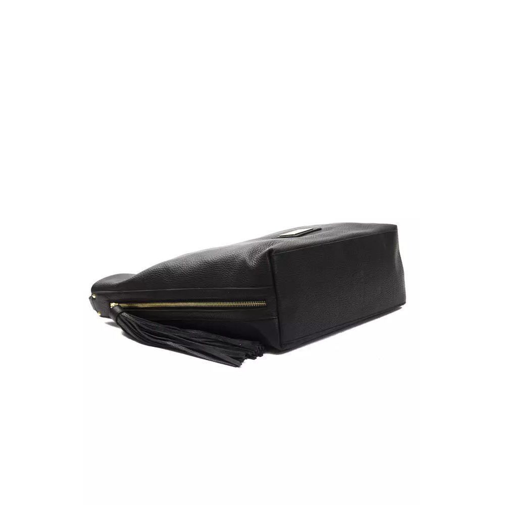 Other Pompei Donatella Black Leather Shoulder Bag Size ONE SIZE - 4 Thumbnail