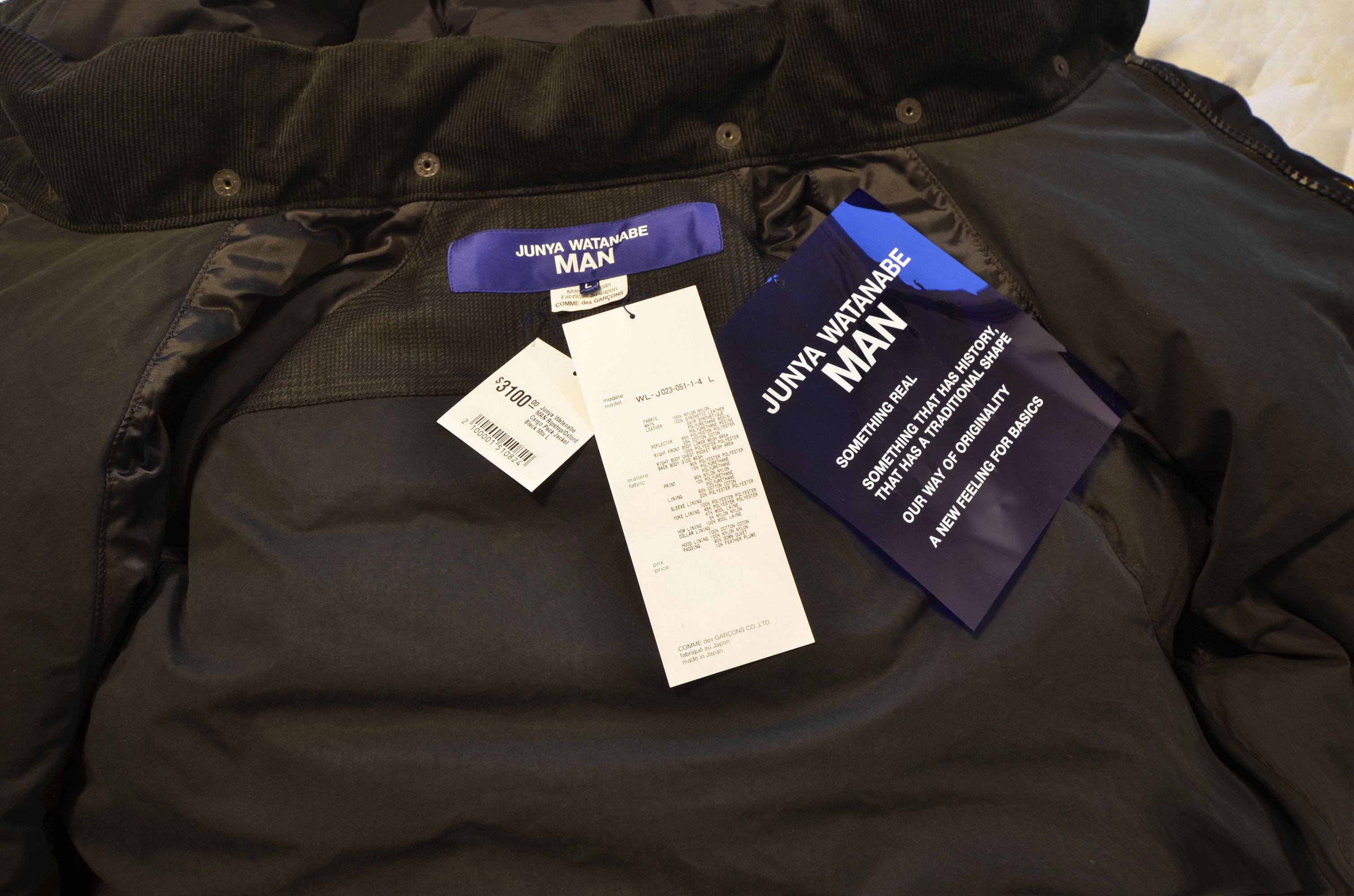 Junya Watanabe Junya Watanabe Ripstop / Oxford Cargo Pack Jacket Size US L / EU 52-54 / 3 - 9 Thumbnail