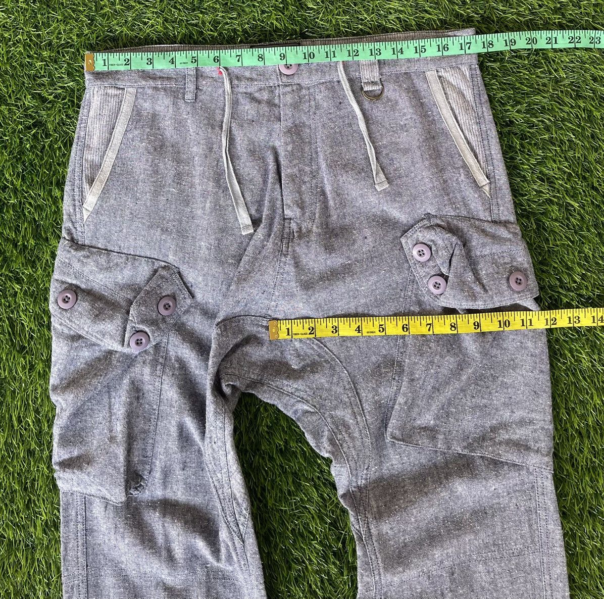 Takahiromiyashita The Soloist. Rare‼️Vintage’y2k🔥Brth Breath🔥Cotton&Flex Cargo Pants Size US 35 - 5 Thumbnail