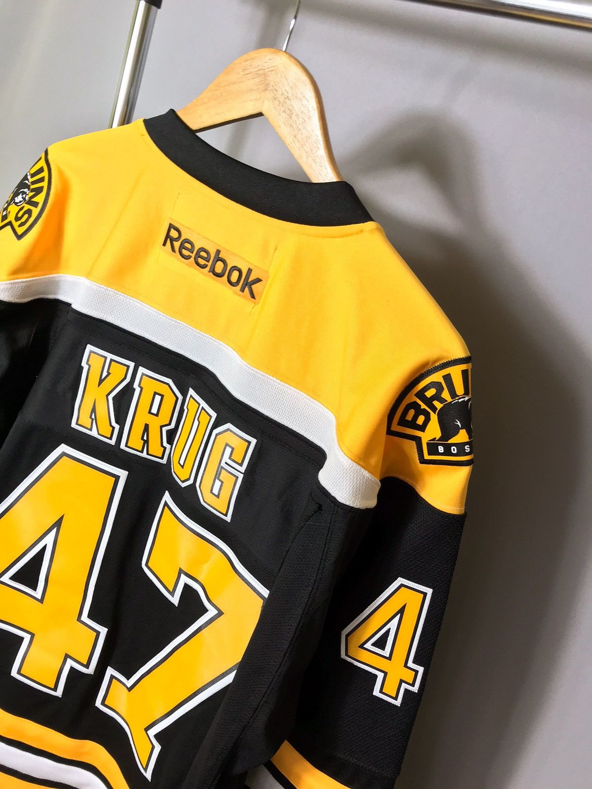 Reebok Reebok NHL Boston Bruins Torey Krug #47 Hockey Jersey 2014 Size US L / EU 52-54 / 3 - 10 Thumbnail