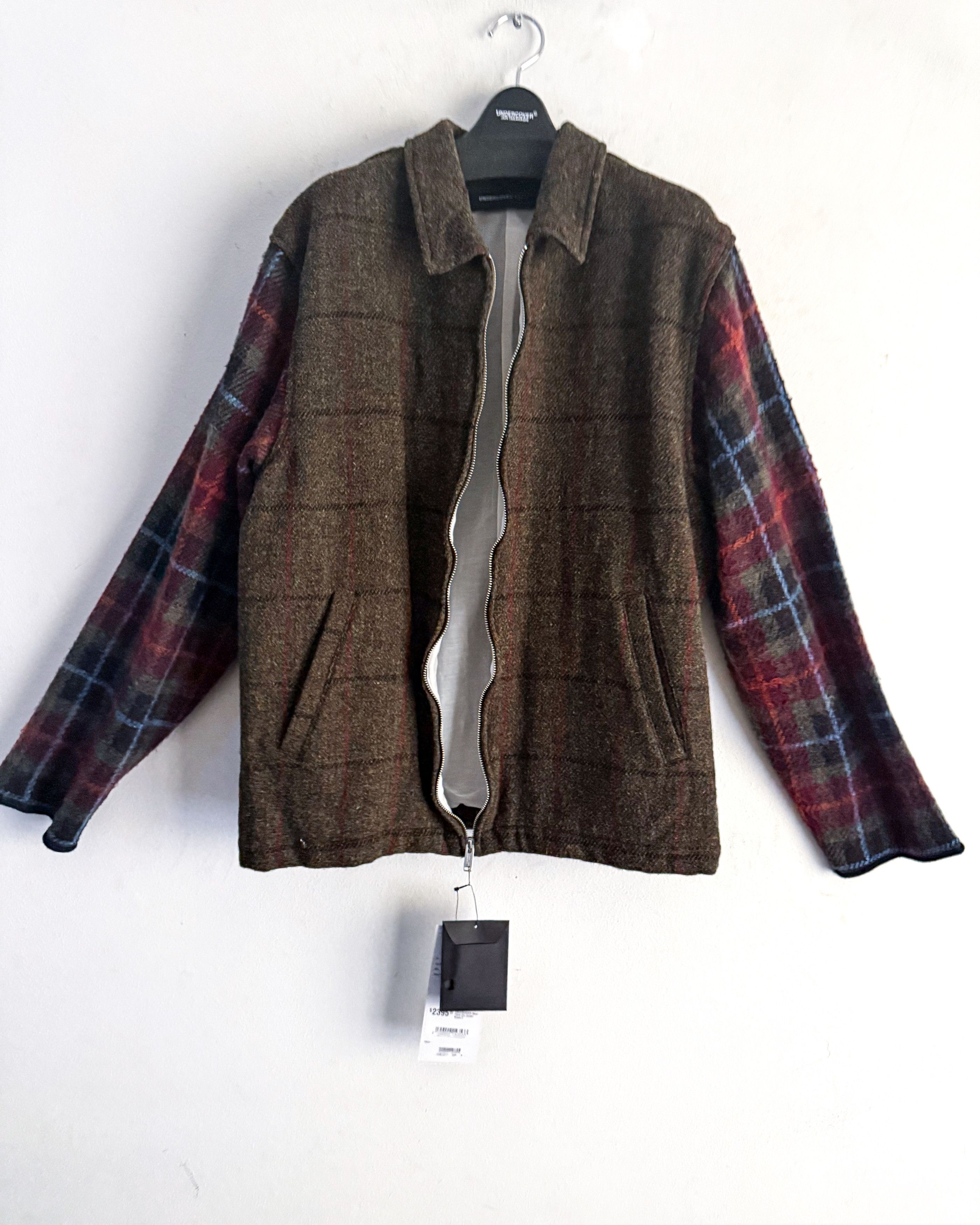 Undercover Runway FW'25 Harris Tweed Plaid Jacket Size US L / EU 52-54 / 3 - 4 Thumbnail