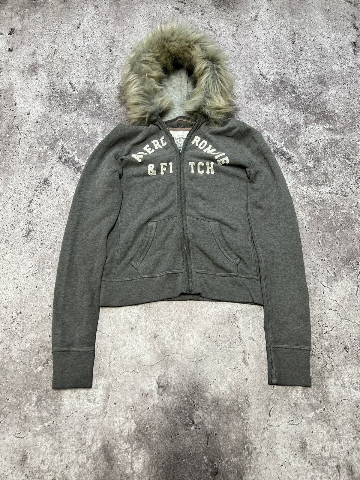 Abercrombie & Fitch Y2K Vintage Abercrombie Fur Hoodie Lgb if6was9 style Size M / US 6-8 / IT 42-44 - 4 Thumbnail