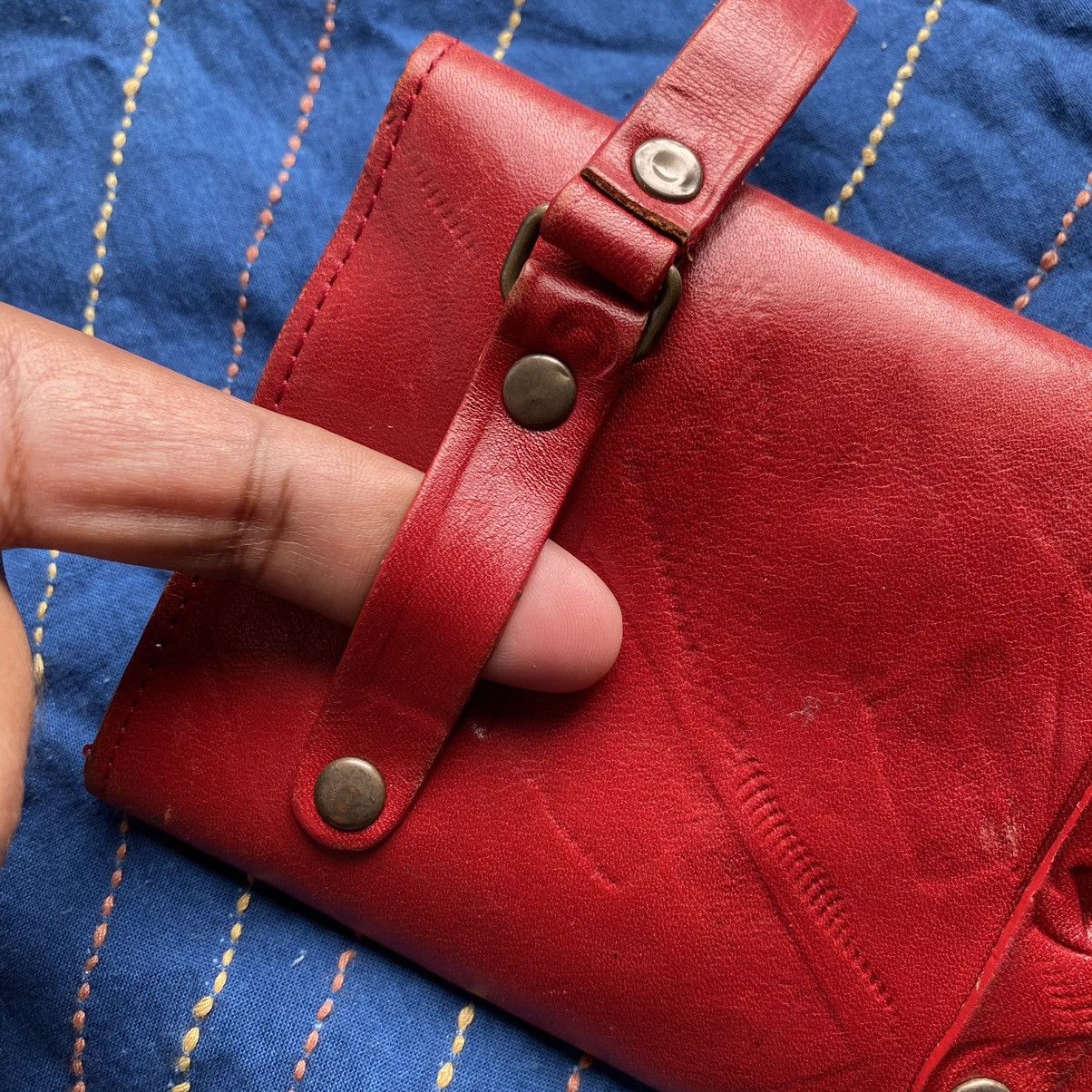 Handmade ⚡️Custom Wallet Leather Size ONE SIZE - 6 Thumbnail