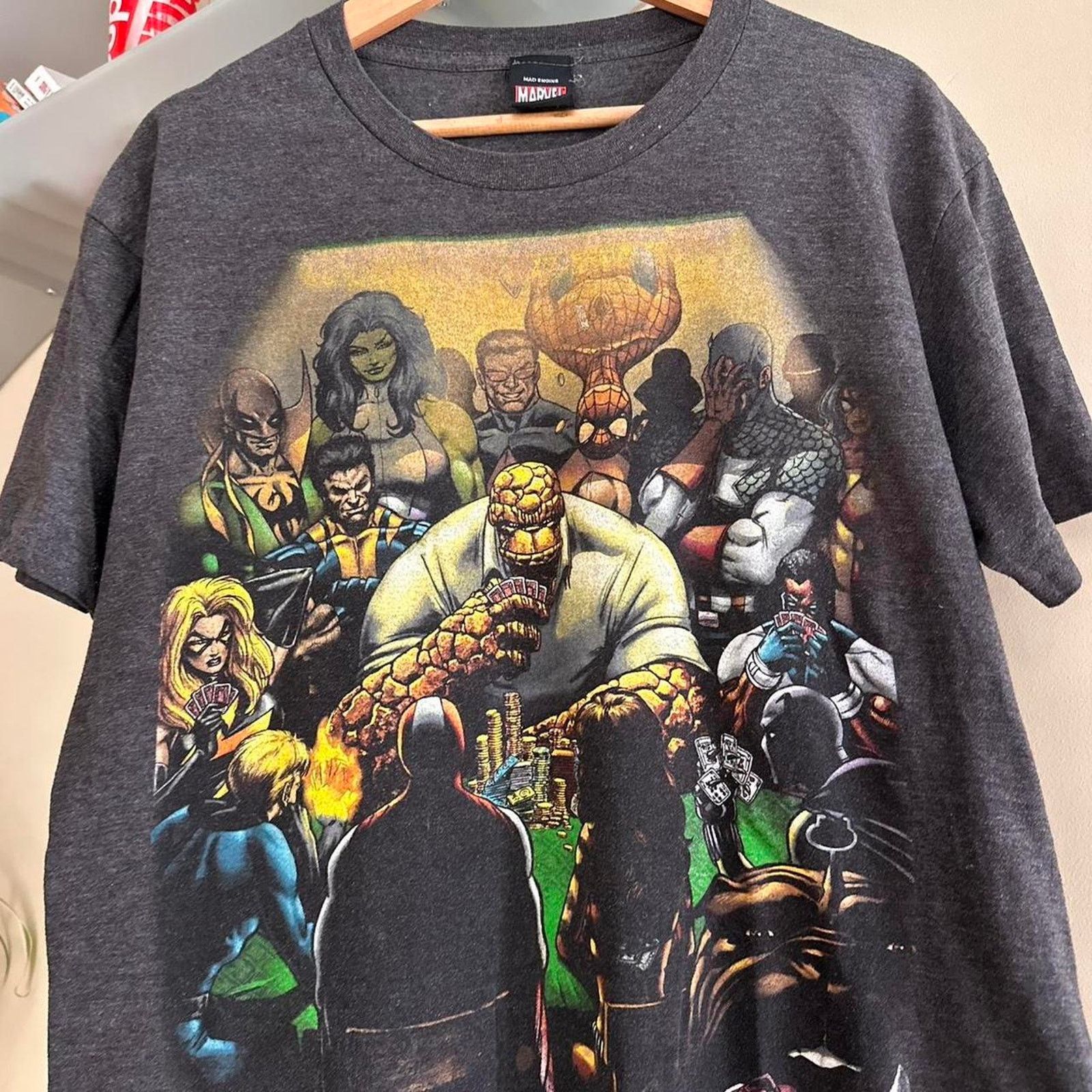 Marvel Comics × Vintage Vintage Y2K Marvel Mad Engine Shirt Size US L / EU 52-54 / 3 - 2 Thumbnail