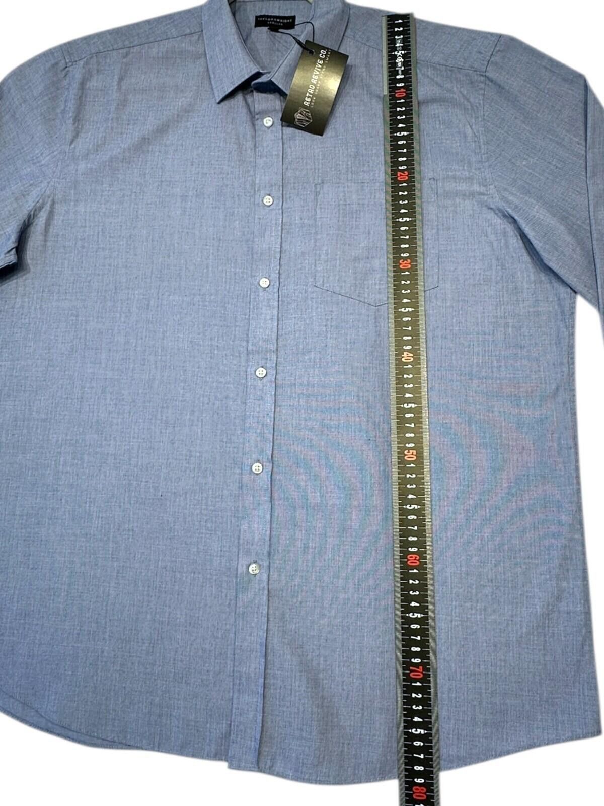 Other Taylor & Wright Shirt Men's UK Size XL Regular Fit Blue Size 44R - 9 Thumbnail