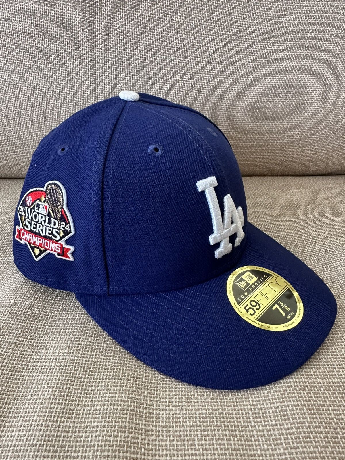New Era Dodgers 2024 World Series Champions Side Patch Low Profile Size ONE SIZE - 1 Thumbnail
