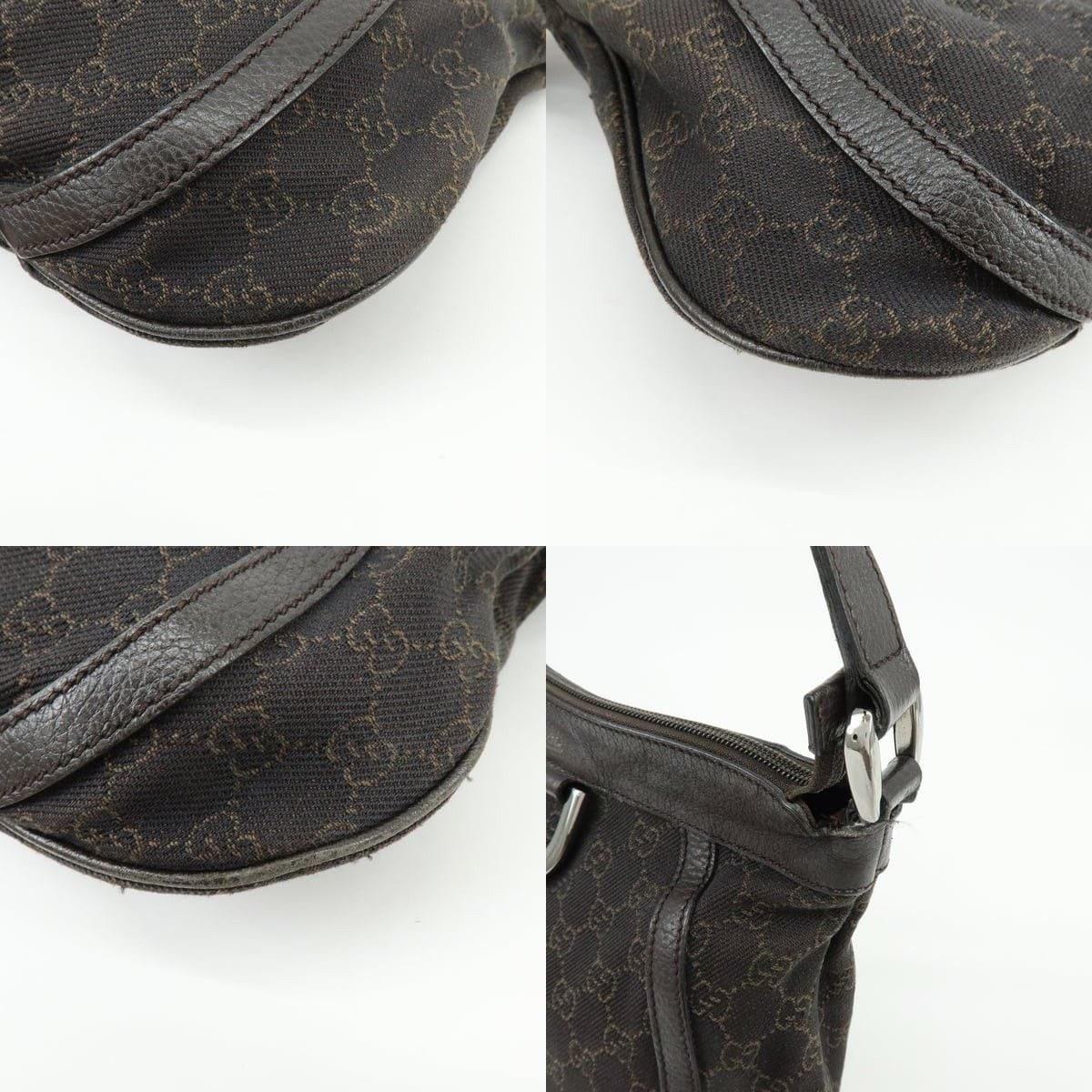 Gucci Gucci Abbey GG Canvas Shoulder Bag Brown Size ONE SIZE - 5 Thumbnail