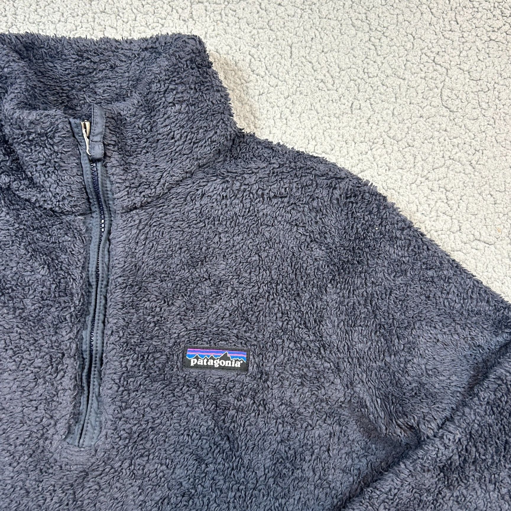 Patagonia Patagonia Sweater Womens Medium Blue Gray 1/4-Zip Pullover Fleece Size M / US 6-8 / IT 42-44 - 2 Thumbnail