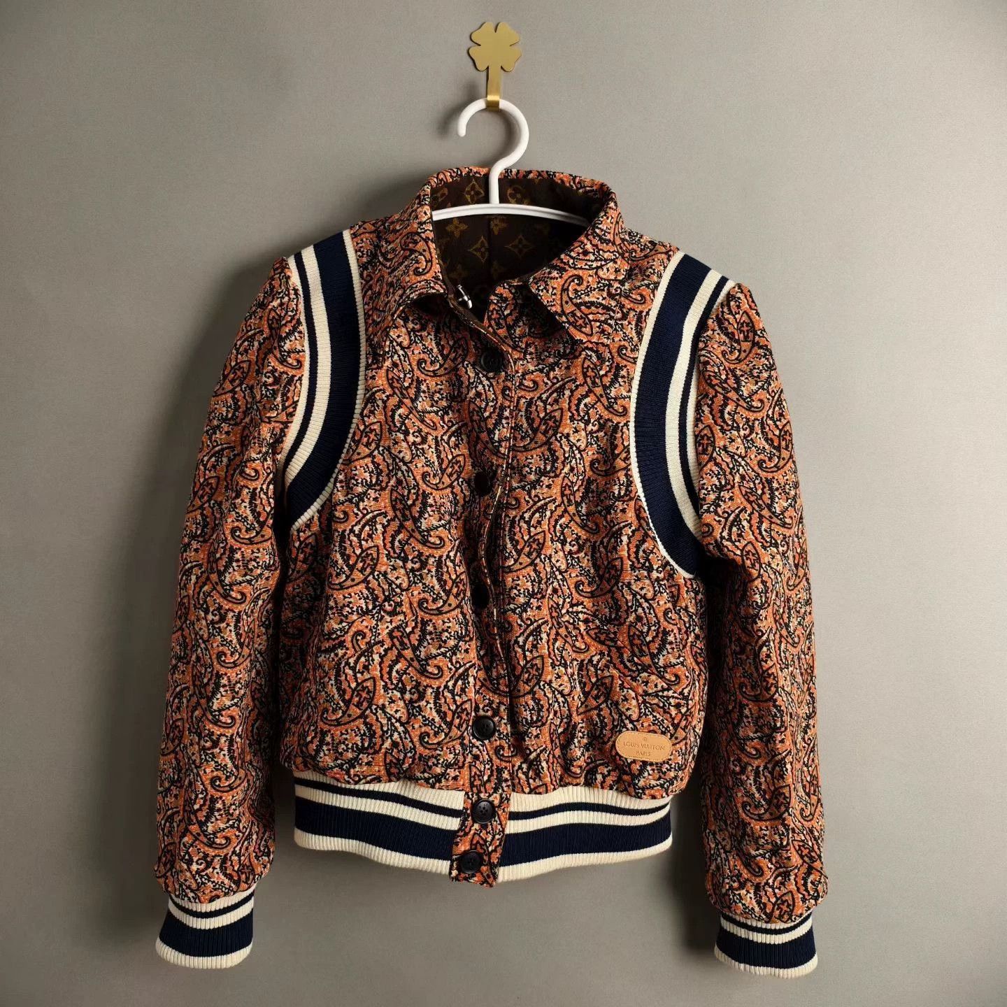 Louis Vuitton LV colorblock monogram wool reversible jacket Size XS / US 0-2 / IT 36-38 - 2 Thumbnail