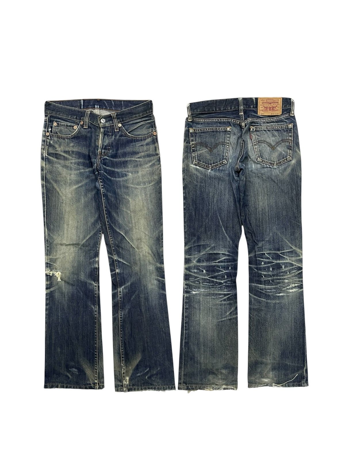 Levi's Vintage Clothing VINTAGE 90s LEVIS WASHABLE DISTRESSED JEANS NICE DESIGN Size 28" / US 6 / IT 42 - 1 Thumbnail