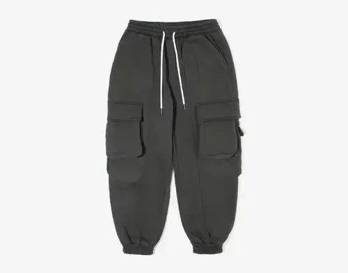 PDF 20AW Indigo Union Japan Grey Pockets Minimal Pants Size US 33 - 1 Thumbnail