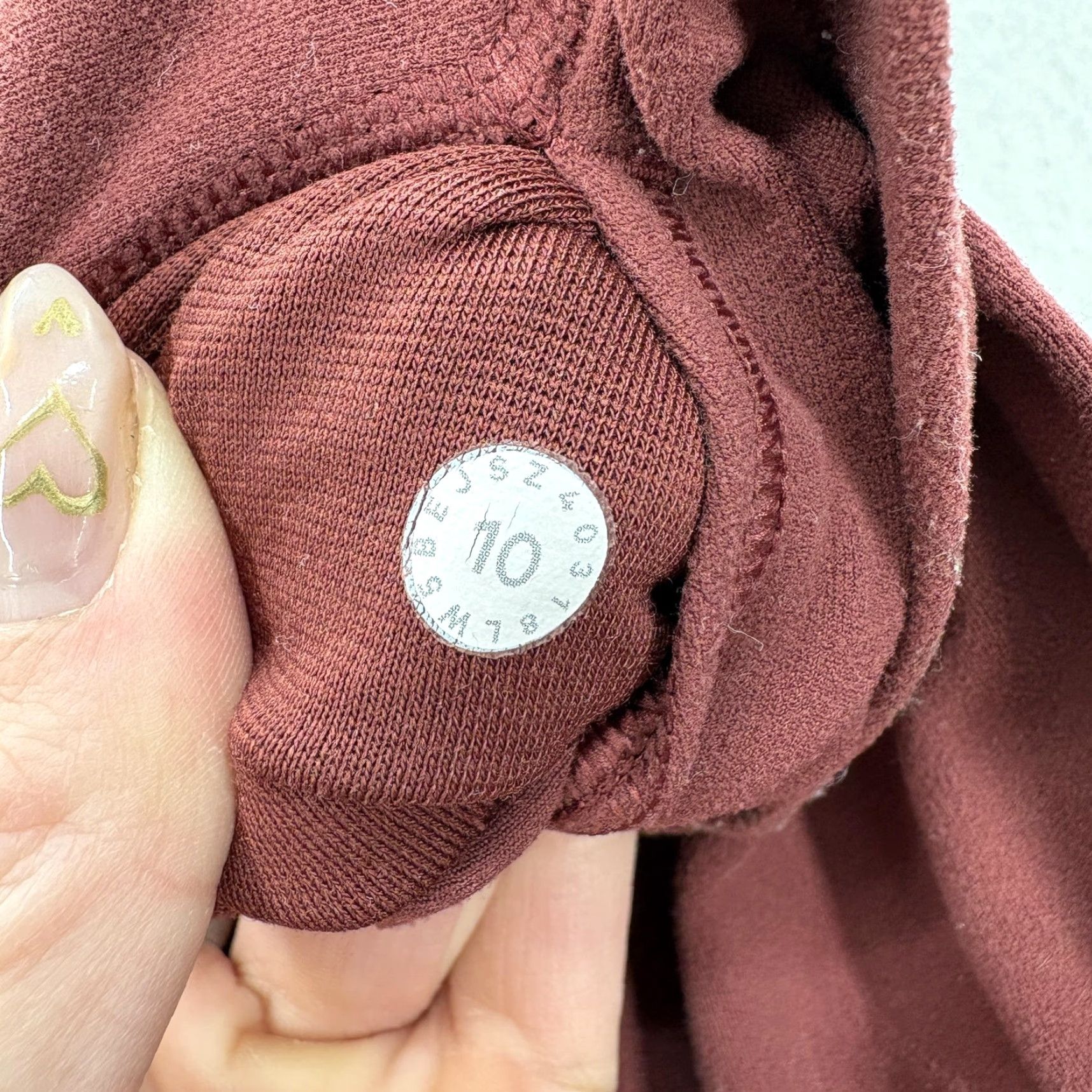 Lululemon Lululemon Align High-Rise Pants Leggings Womens 10 Mulled Wine Skinny Crop Gym Activewear Casual Red Size 32" / US 10 / IT 46 - 5 Thumbnail