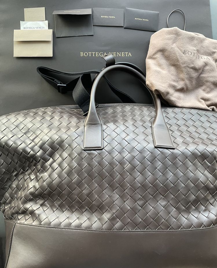 Bottega Veneta Leather Duffle Size ONE SIZE - 24 Thumbnail