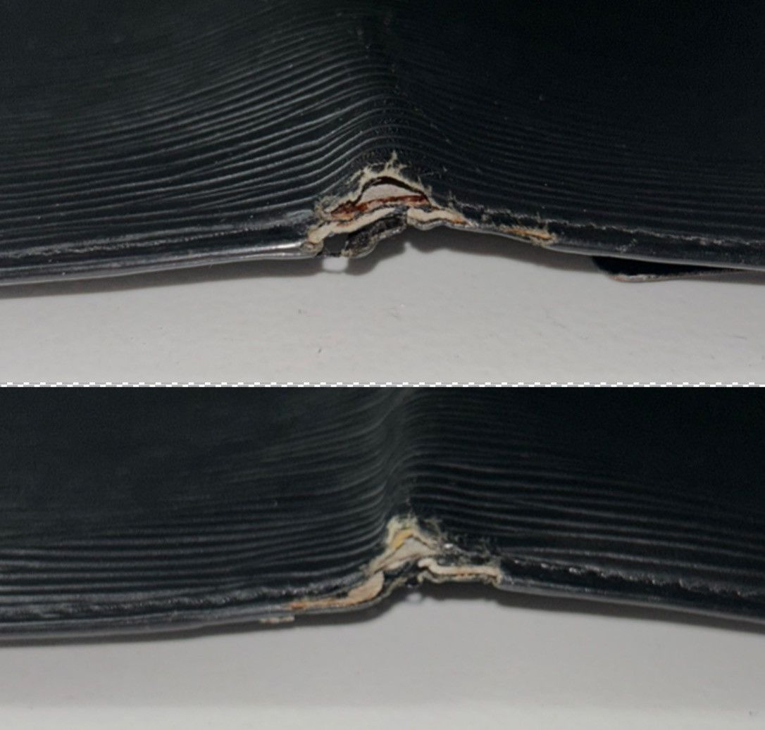 Louis Vuitton Louis Vuitton Black Epi Leather Wallet CA0977 Size ONE SIZE - 15 Thumbnail