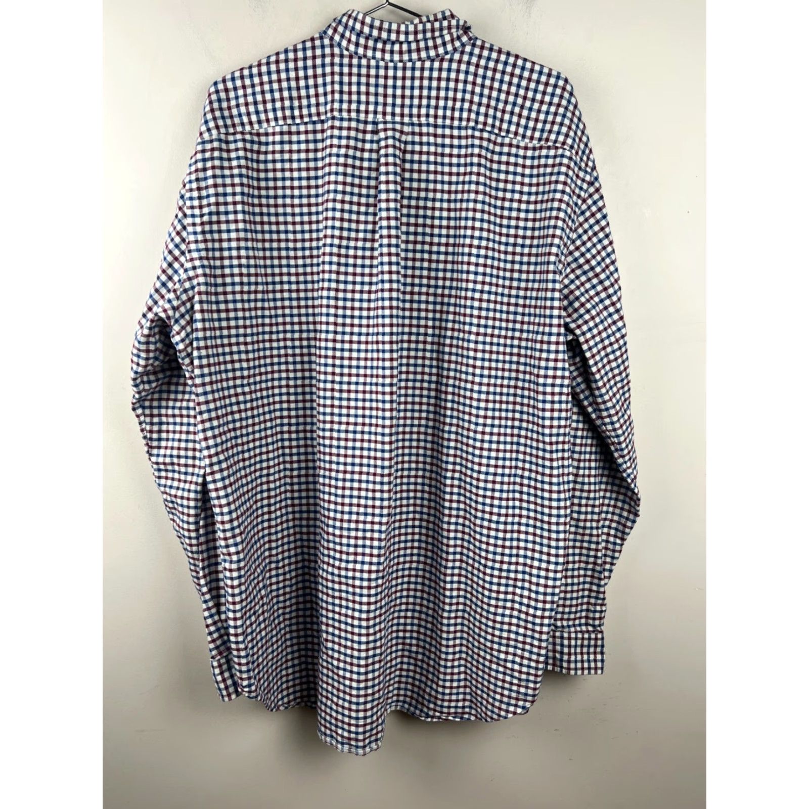Ralph Lauren Ralph Lauren XLT Button-Down Shirt Men’s XLT Long Sleeve Plaid Check Blue Red Classic Fit Tall/Long Size US XL / EU 56 / 4 - 2 Thumbnail