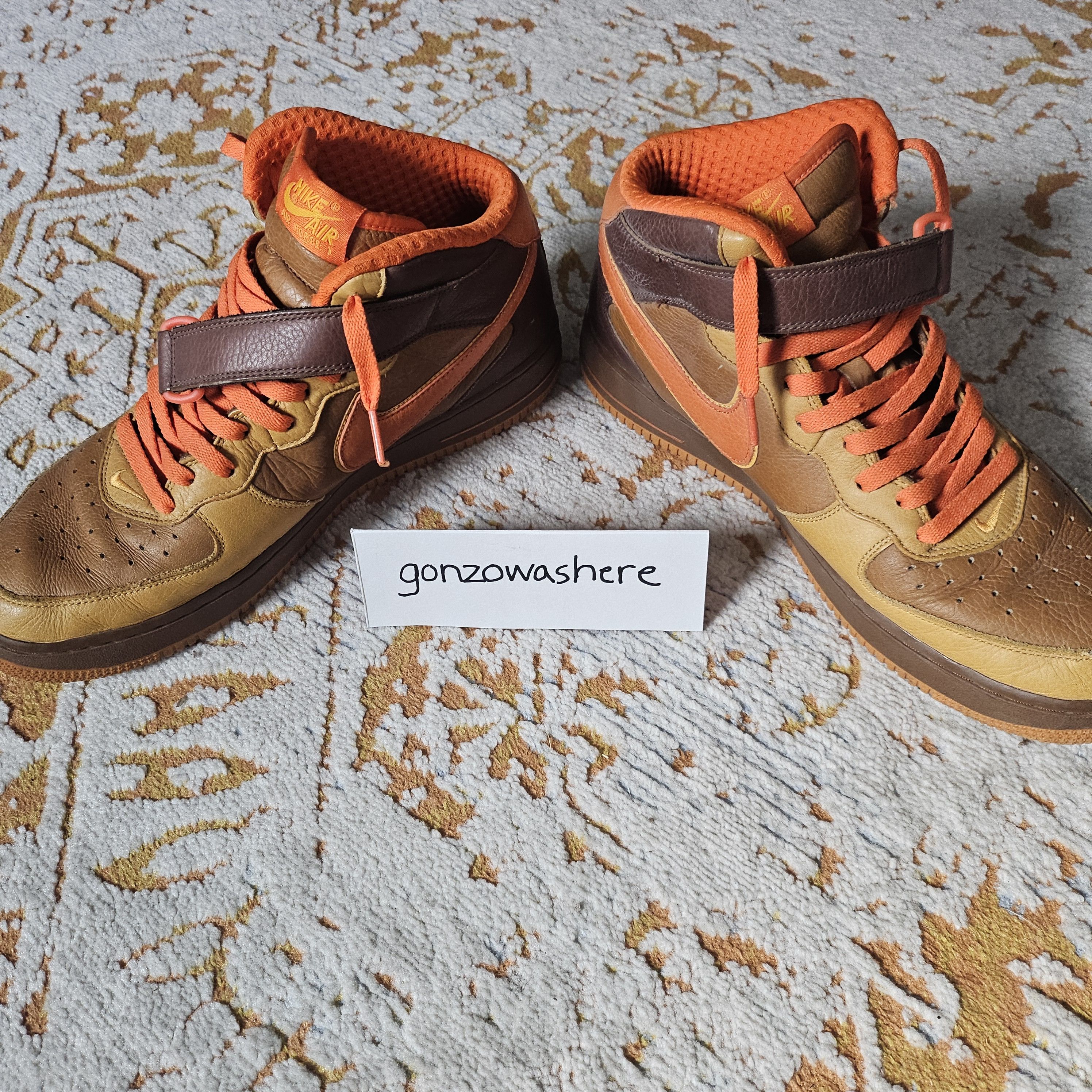 Nike Air Force 1 Mid '06 Premium QK Thanksgiving Size 11 Size US 11 / EU 44 - 7 Thumbnail