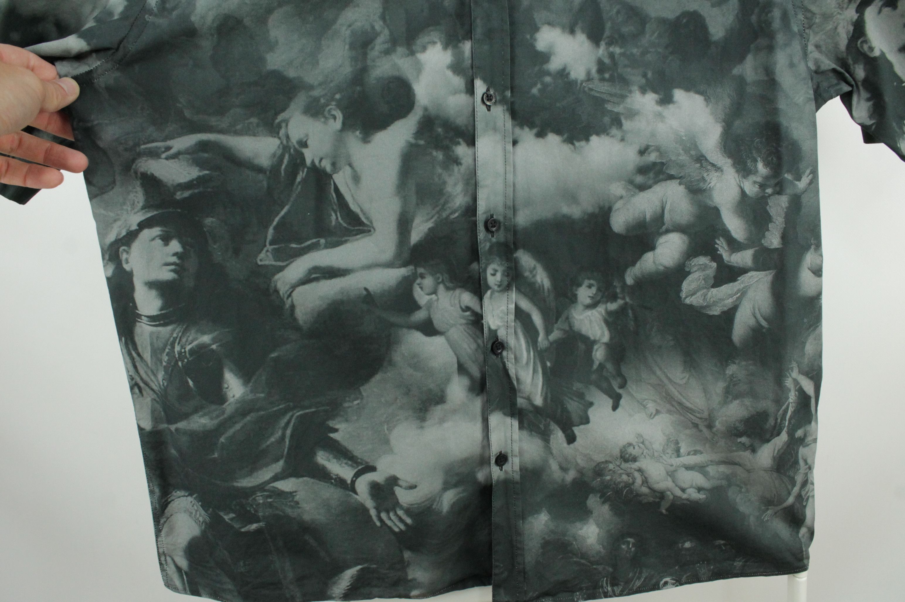 Designer Family First Milano The Saints Monogram S/S Shirt Men's Size US L / EU 52-54 / 3 - 6 Thumbnail