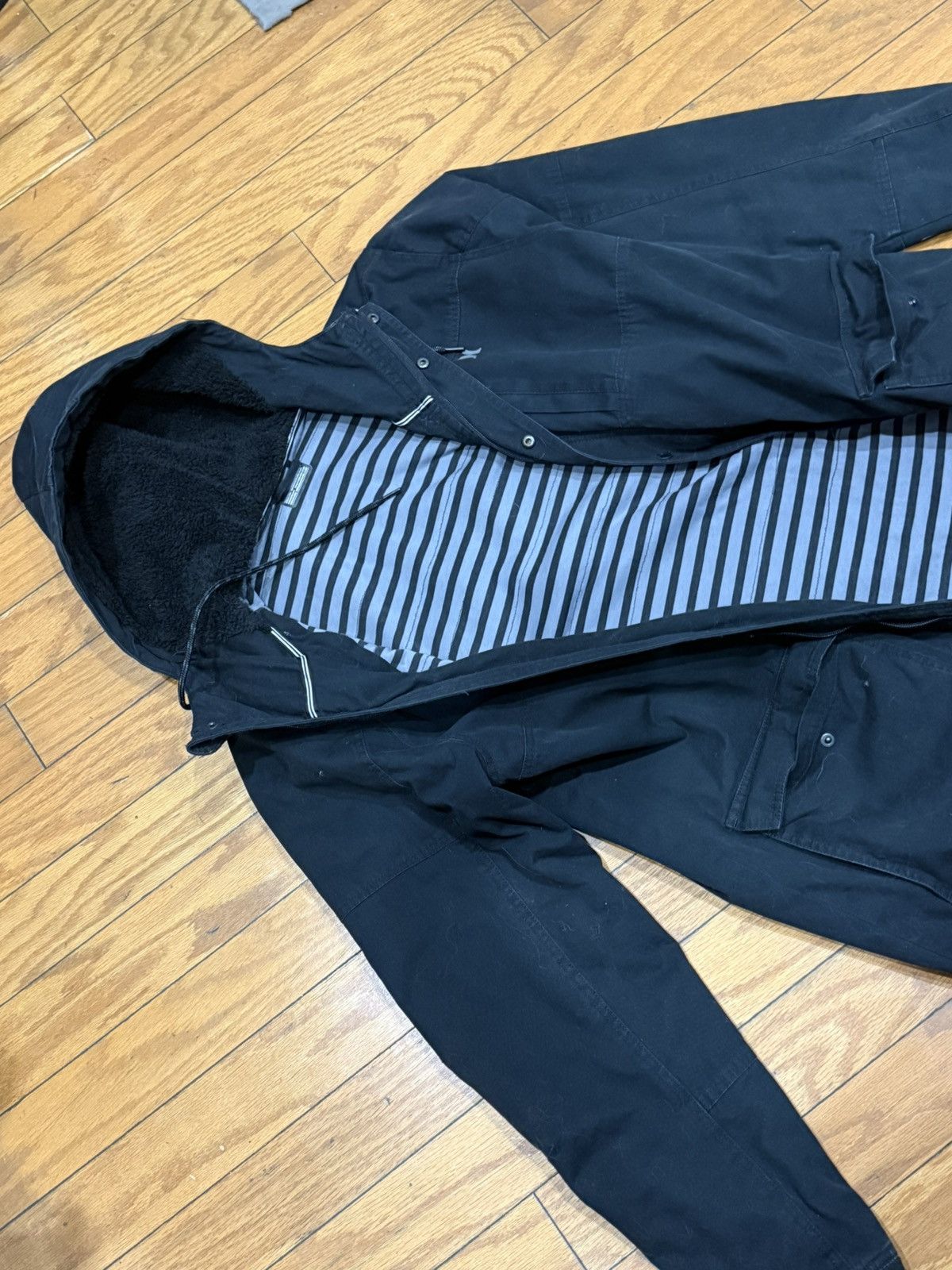 Hurley Hurley Striped Jacket Size US L / EU 52-54 / 3 - 3 Thumbnail