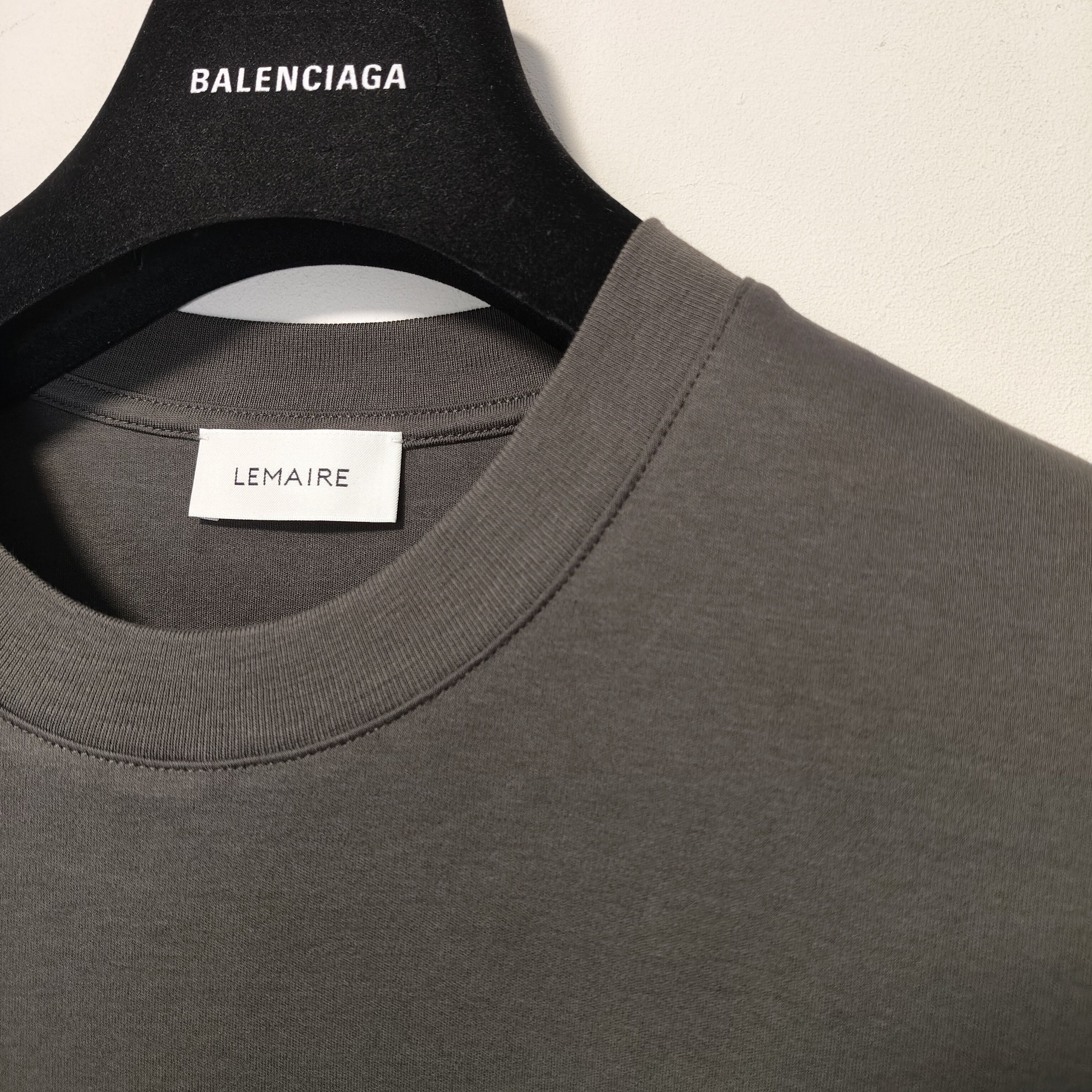 Lemaire Soft cotton longsleeve t-shirt Size US L / EU 52-54 / 3 - 2 Thumbnail