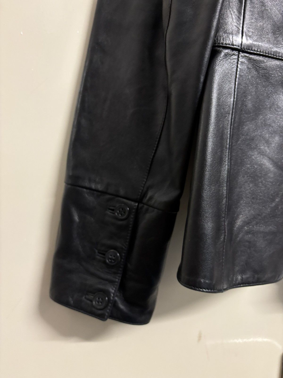 Jitrois Jitrois Leather Blazer Size M / US 6-8 / IT 42-44 - 9 Thumbnail
