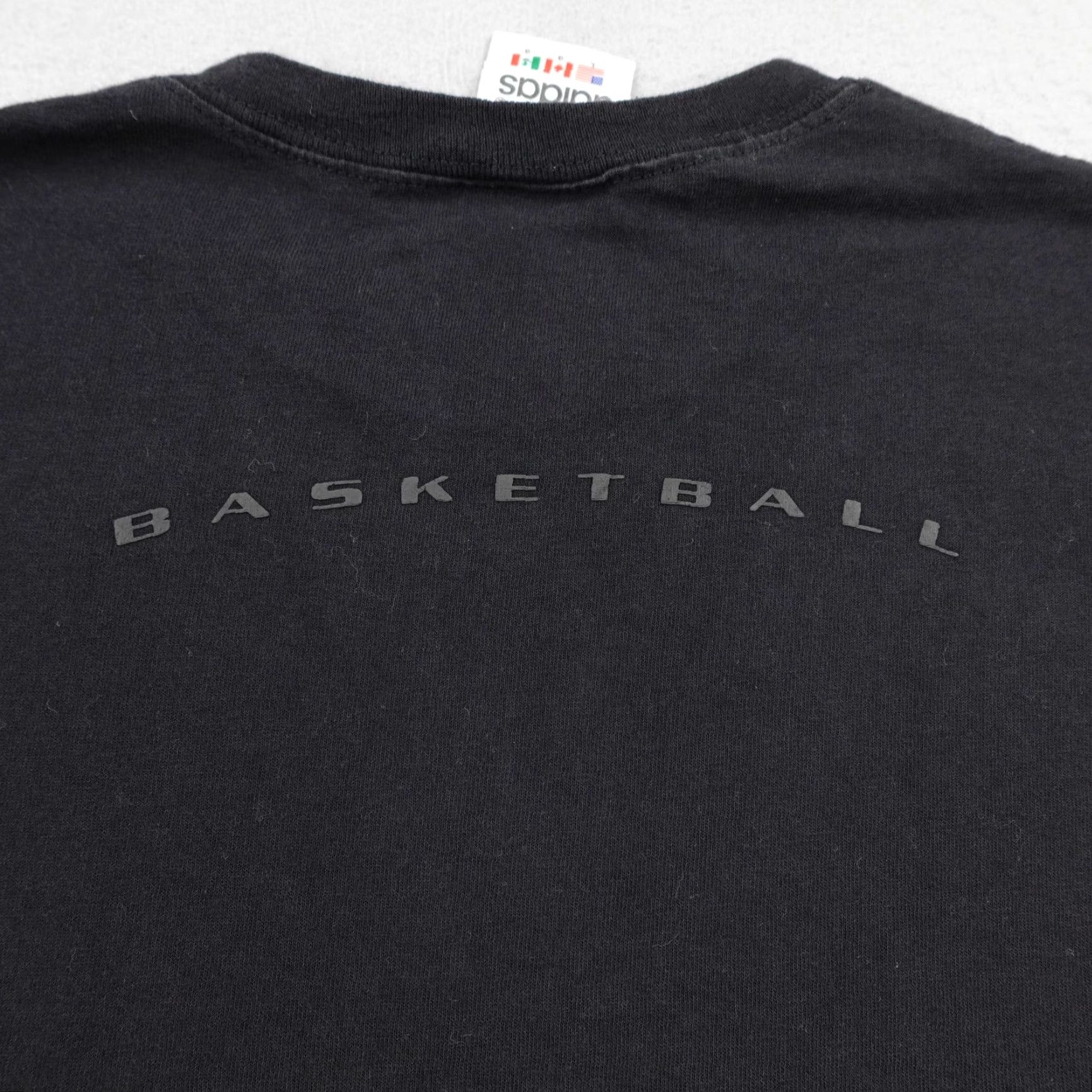 Adidas VINTAGE adidas Shirt Mens Large Black Basketball Sleeveless Tank Top 90s USA Size US L / EU 52-54 / 3 - 7 Thumbnail