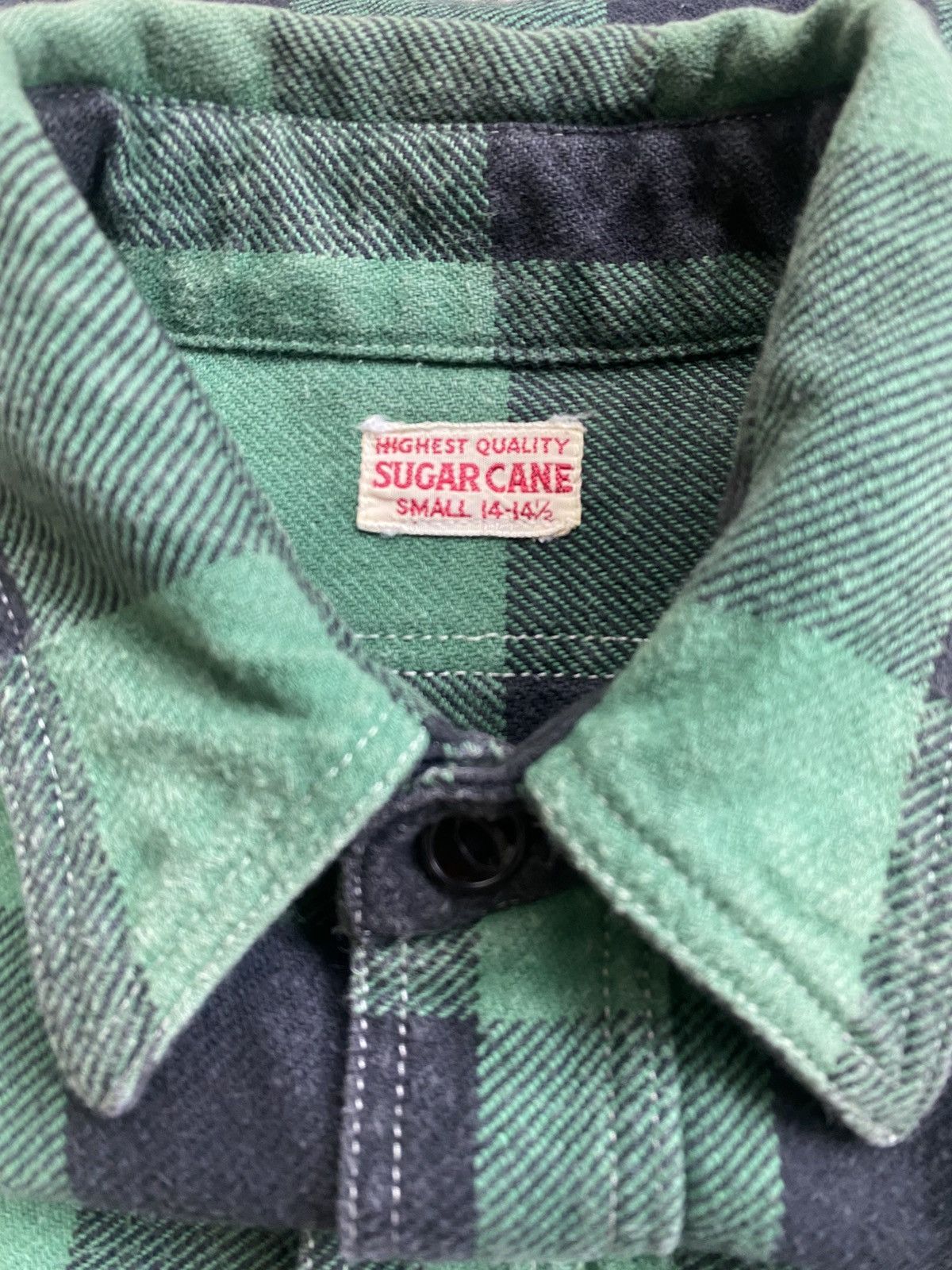 Sugar Cane Vintage Sugarcane Plaid Tartan Flannel Lumberjack Shirt Size US S / EU 44-46 / 1 - 5 Thumbnail