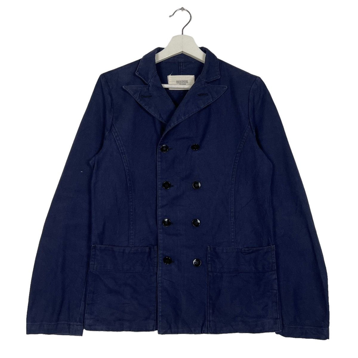 CABANE de ZUCCa 🔥 ZUCCA ISSEY MIYAKE NAVY USN JACKET Size US S / EU 44-46 / 1 - 1 Thumbnail