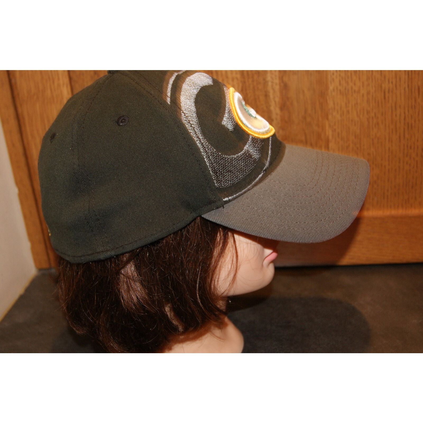 New Era Green Bay Packers New Era 39Thirty Fitted M/L Logo VTG Y2K Size ONE SIZE - 3 Thumbnail