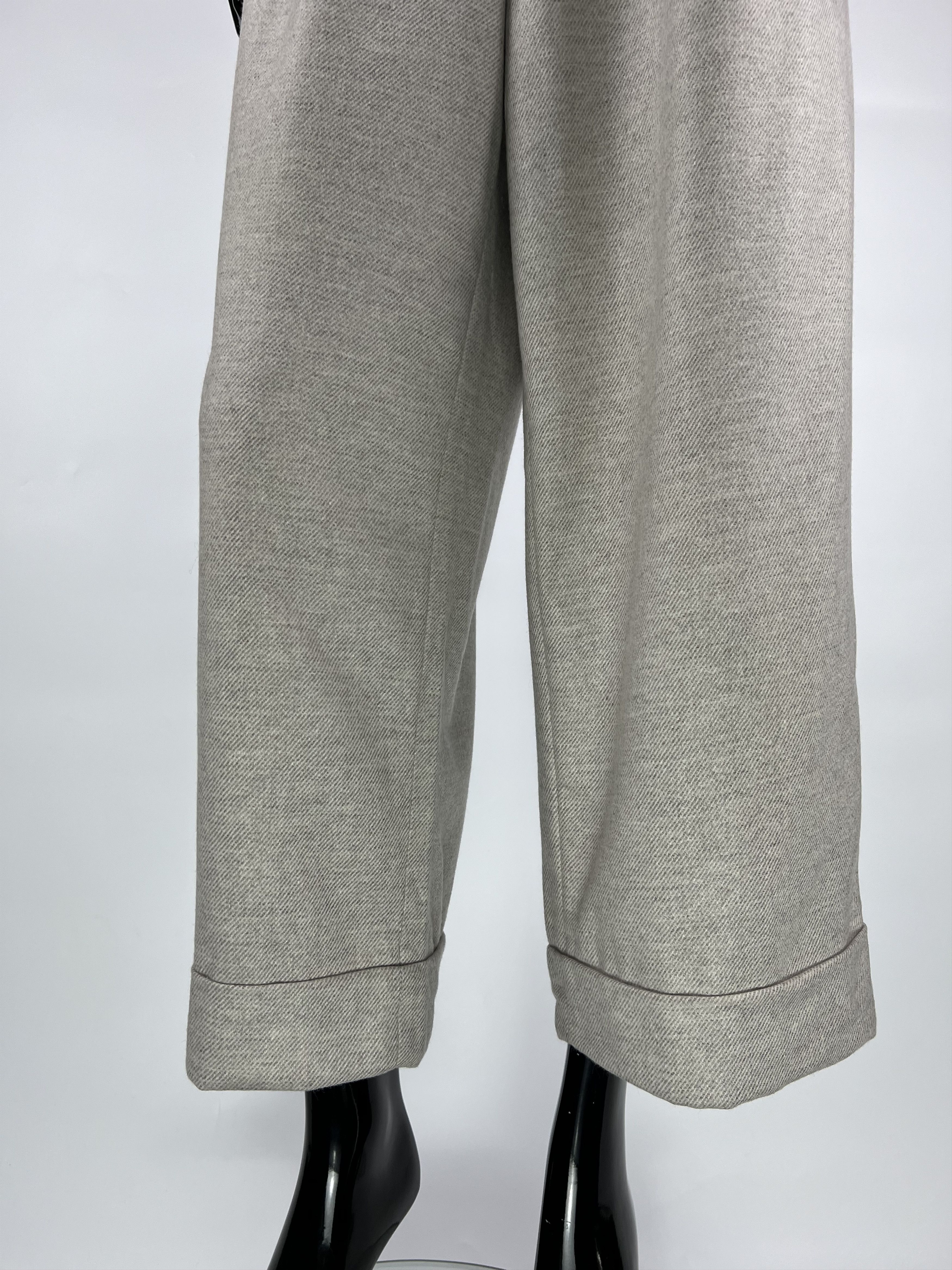 Cos COS Women's Gray Wool Cashmere Pants Size EUR42 Size 34" / US 12 / IT 48 - 5 Thumbnail