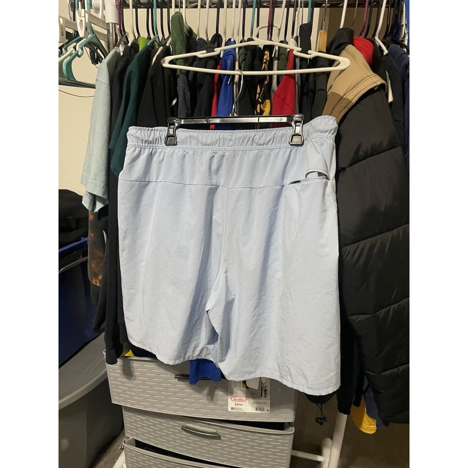 Nike Size XL- Nike UNC Color Men’s Athletic Shorts Activewear Size US 43 - 2 Thumbnail