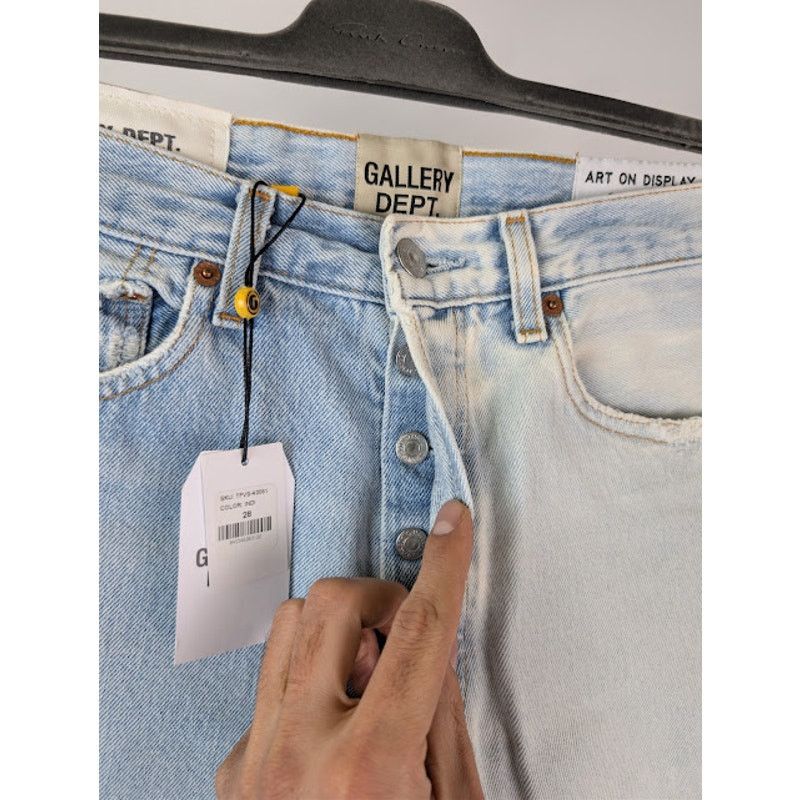 Gallery Dept. o1rshd1 Ken Denim Shorts in Indigo Blue Size US 28 / EU 44 - 7 Thumbnail