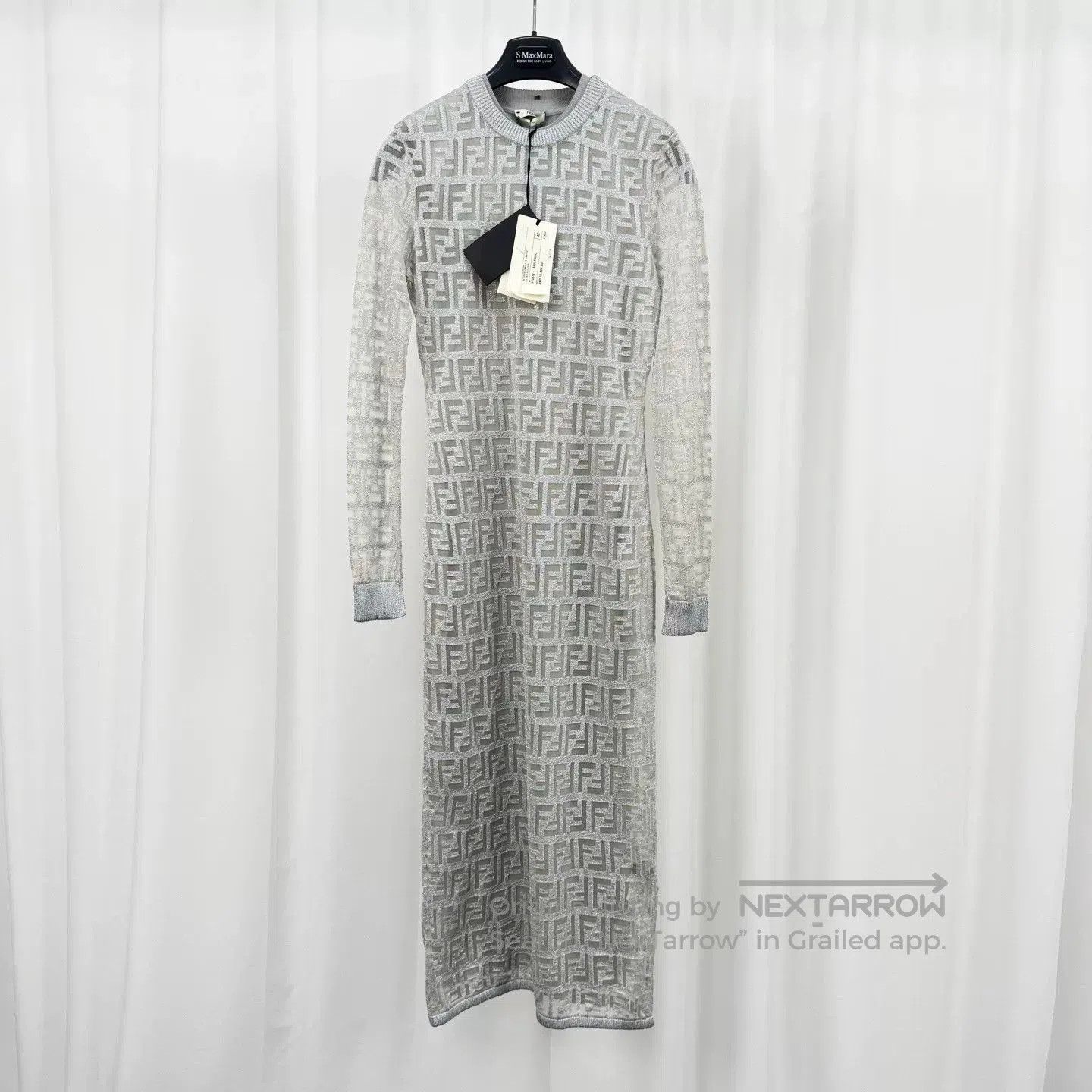 Fendi Fendi Monogram Double-Layer Dress. Size M / US 6-8 / IT 42-44 - 1 Thumbnail