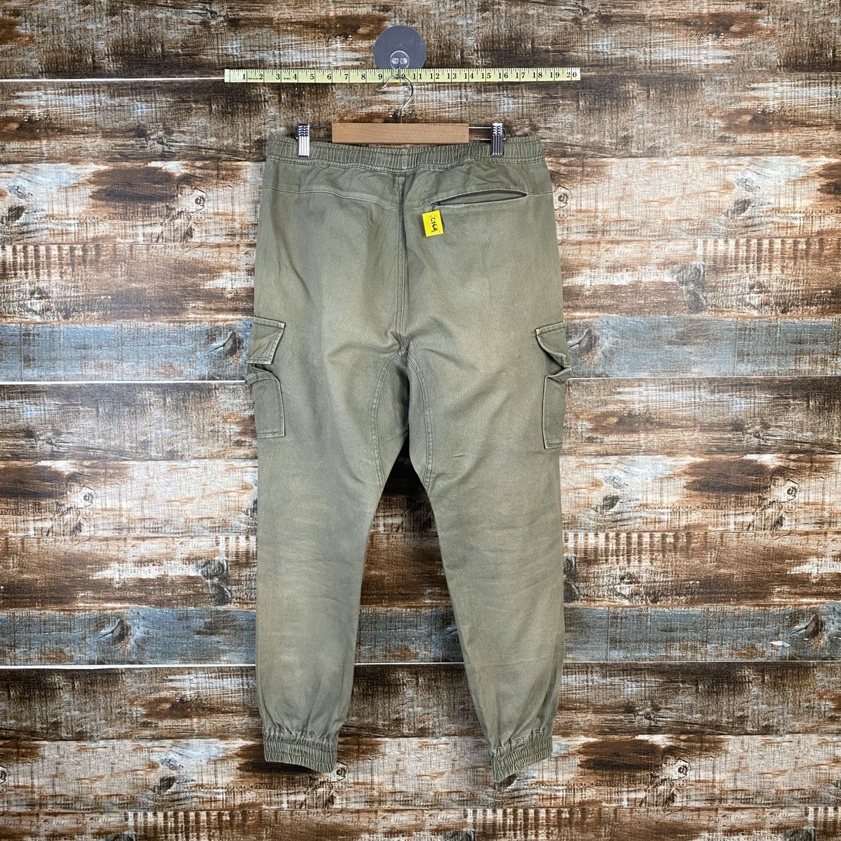 BASE CONTROL DL Base Control Green Joggers Pants #C764 Size US 29 - 14 Thumbnail