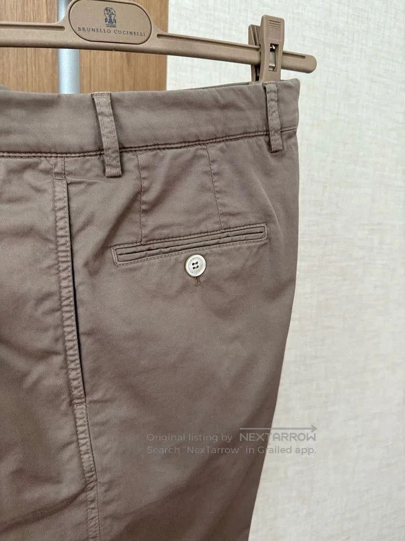 Brunello Cucinelli Brunello Cucinelli Men's Bermuda Shorts. Size US 30 / EU 46 - 3 Thumbnail