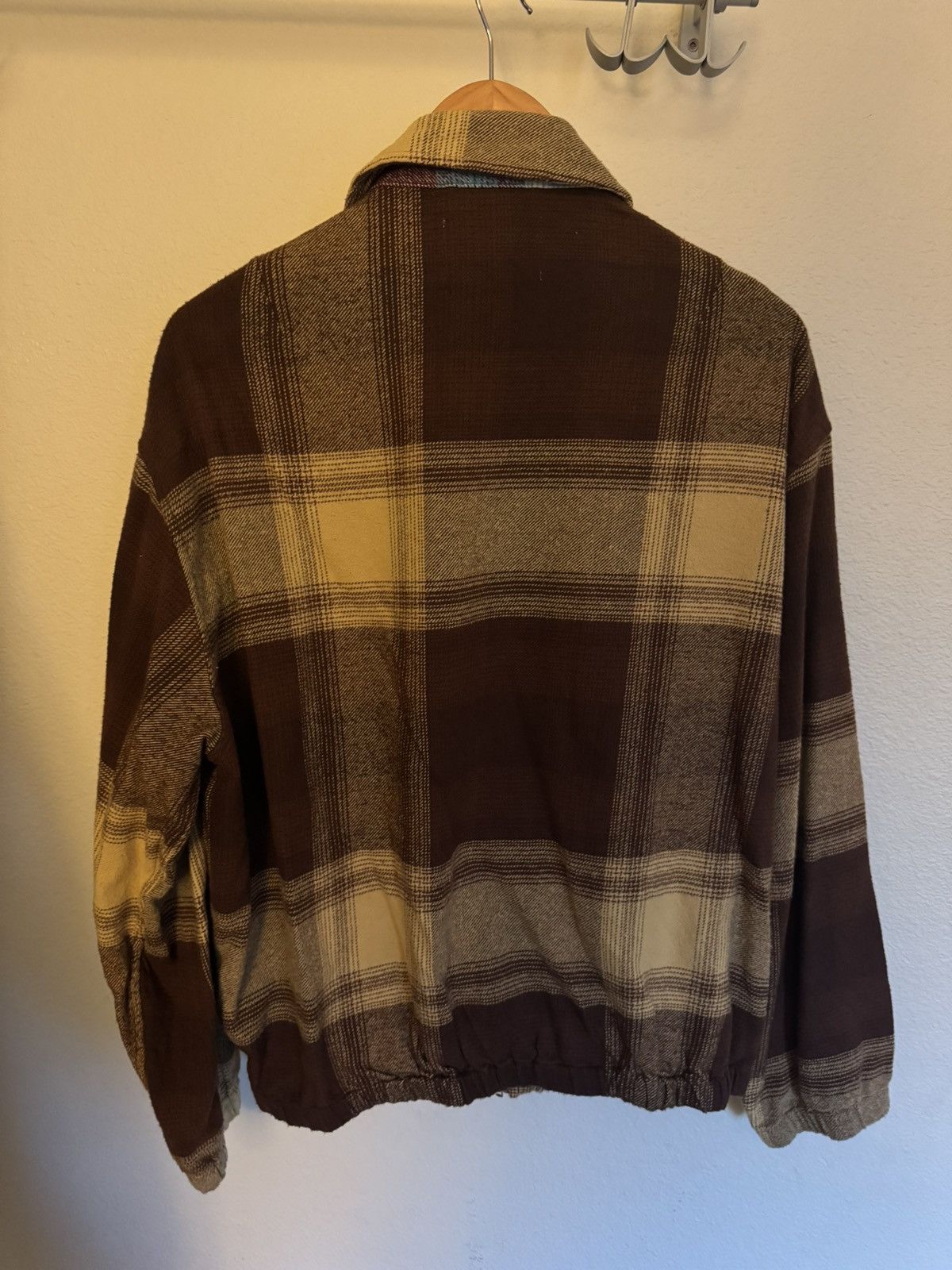 NOMA t.d NOMA t.d check zip jacket size 3 brown Size US M / EU 48-50 / 2 - 3 Thumbnail