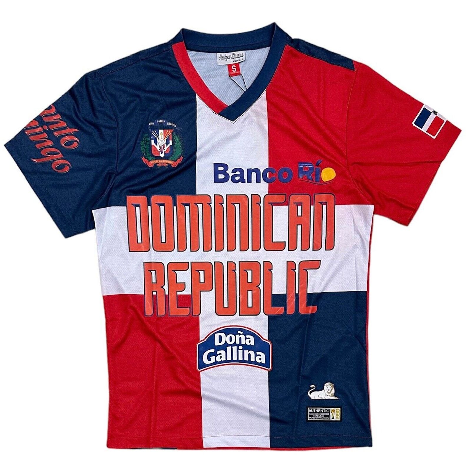 Other Dominican Republic Team 1990 World Cup Soccer Jersey Size US L / EU 52-54 / 3 - 2 Thumbnail