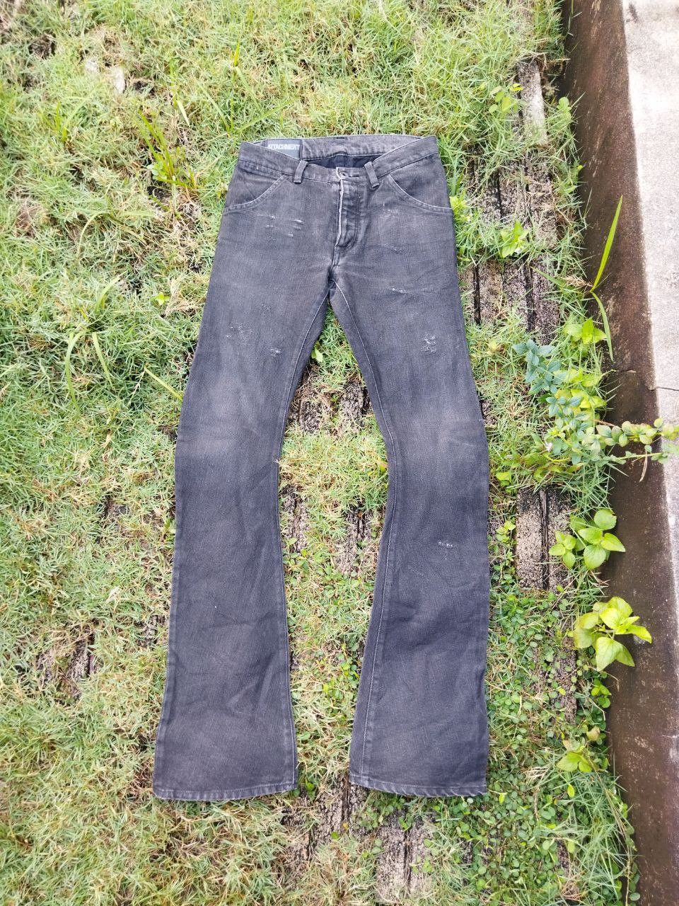 image of Flarevintage Attachment Curve Flared Jeans in Black, Men's (Size 30)