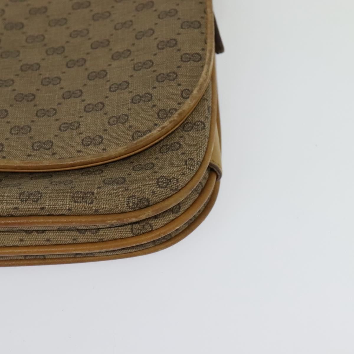 Gucci GUCCI Micro GG Supreme Shoulder Bag Pvc Beige Gold 001 406 Size ONE SIZE - 11 Thumbnail