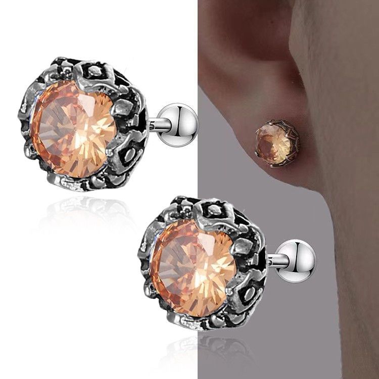 Jewelry Future Earrings One Pairs Chrome Jewelry Size ONE SIZE - 1 Thumbnail