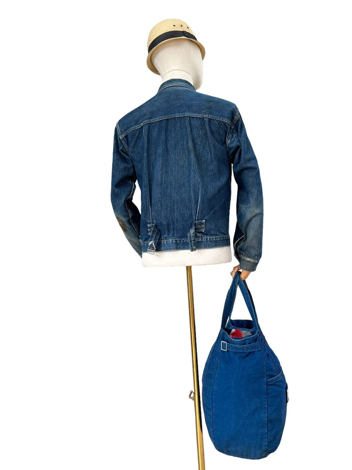 Porter Luggage Label RSPC Ripstop Indigo Combat Tropical Tote Bag Size ONE SIZE - 9 Thumbnail