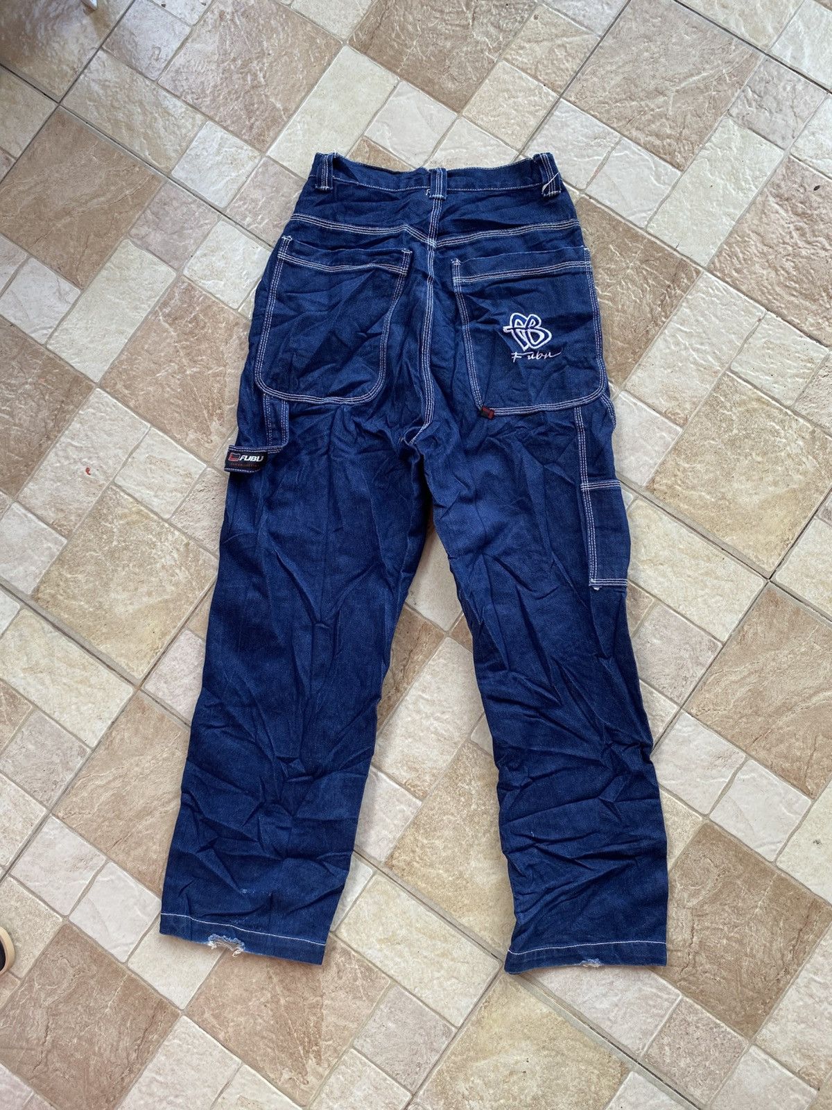 Fubu VINTAGE FUBU CARPENTER BAGGY PANTS Size US 28 / EU 44 - 6 Thumbnail