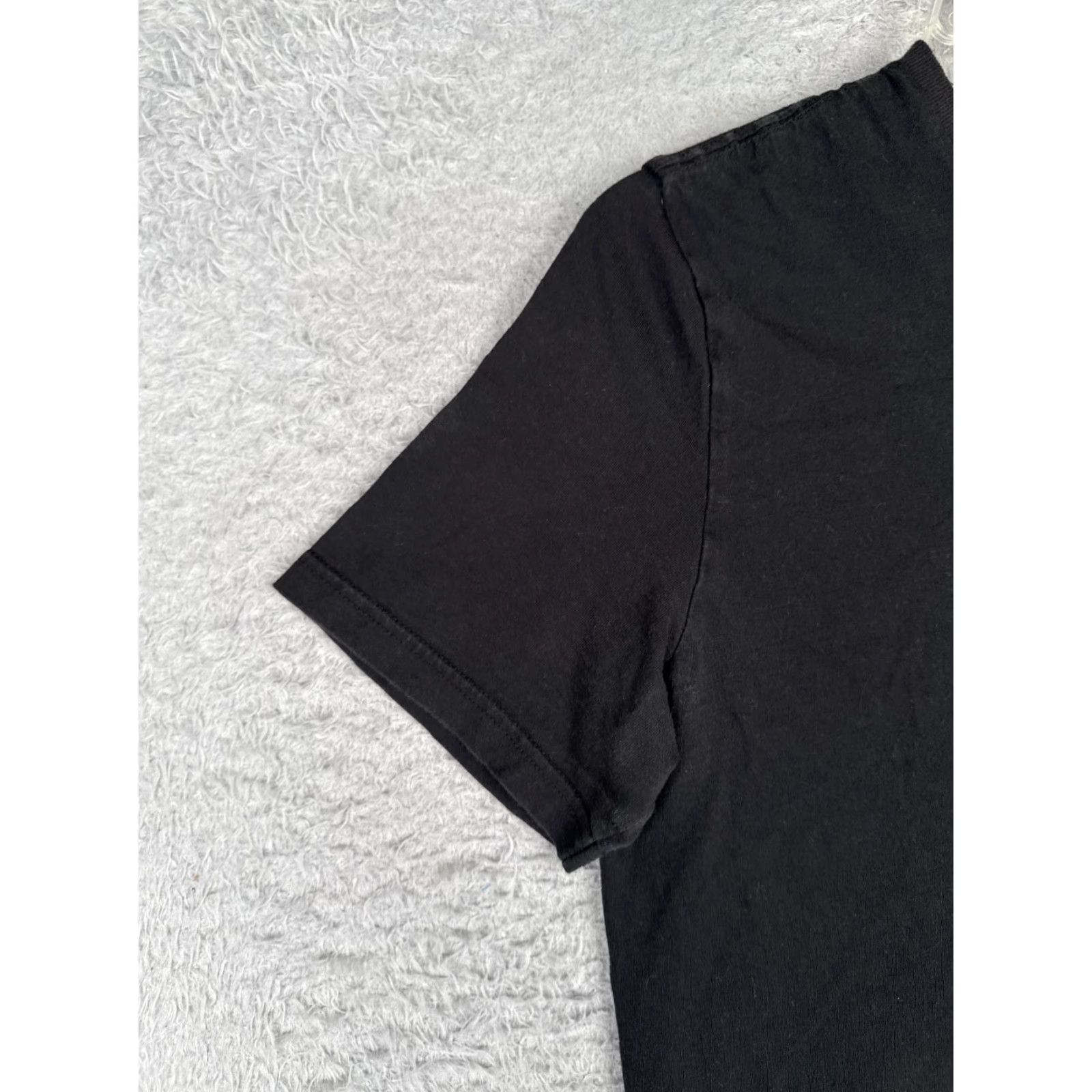 Tommy Hilfiger Tommy Hilfiger Shirt Adult Medium Black Short Sleeve Crew Neck Cotton SlimREAD Size US M / EU 48-50 / 2 - 3 Thumbnail